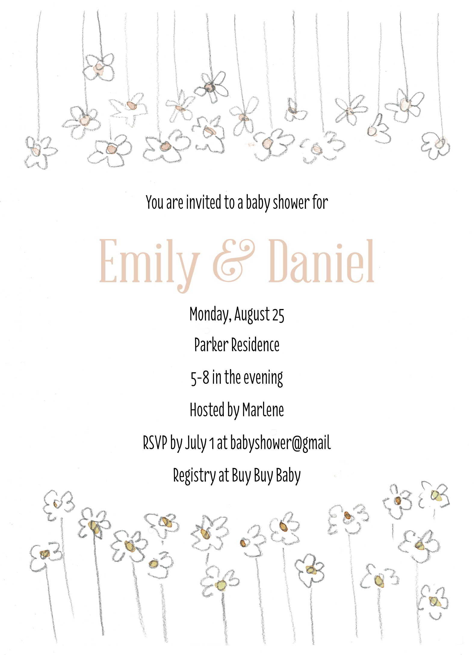 Daisy Baby Shower