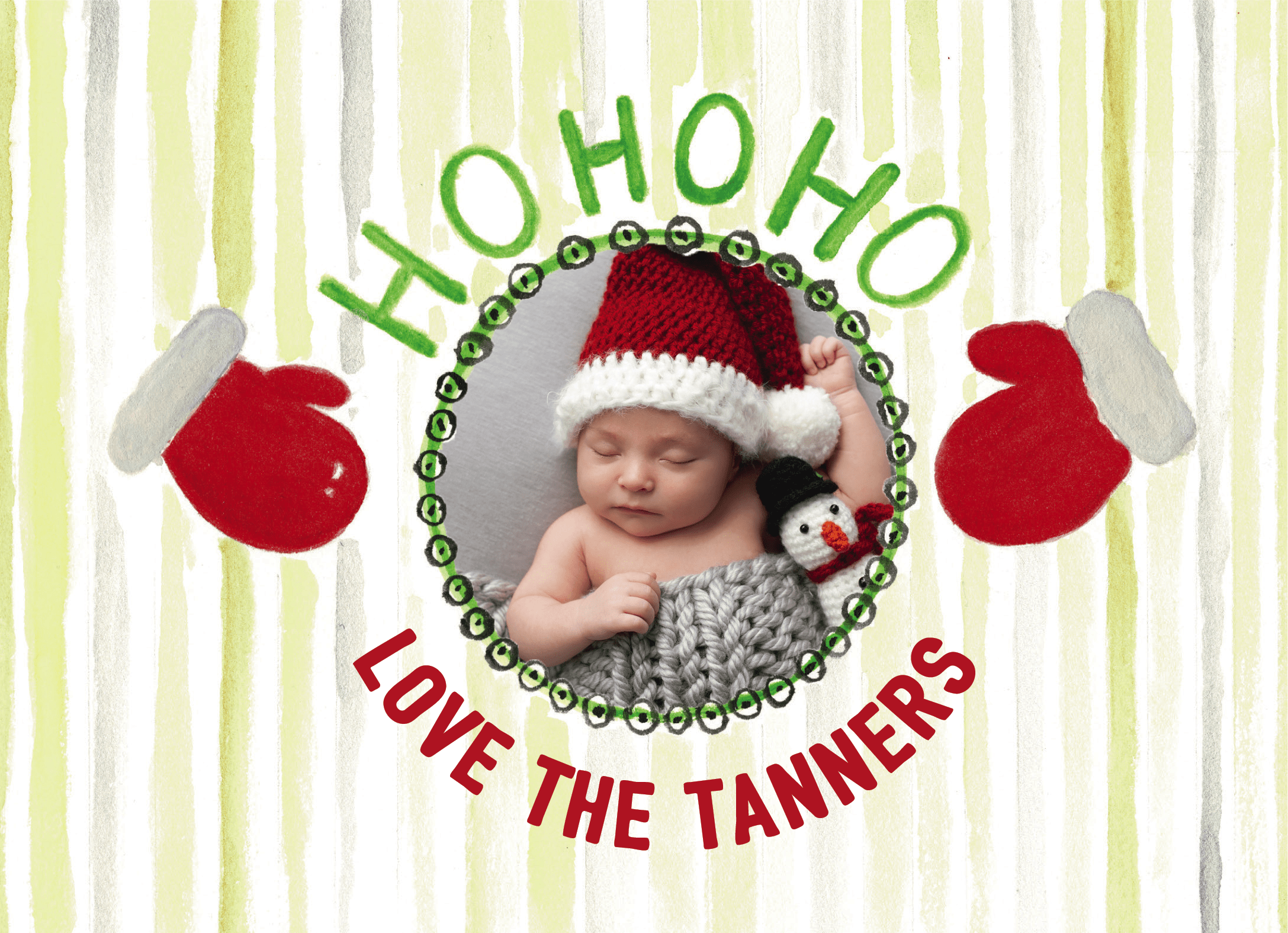 Ho Ho Ho Mittens