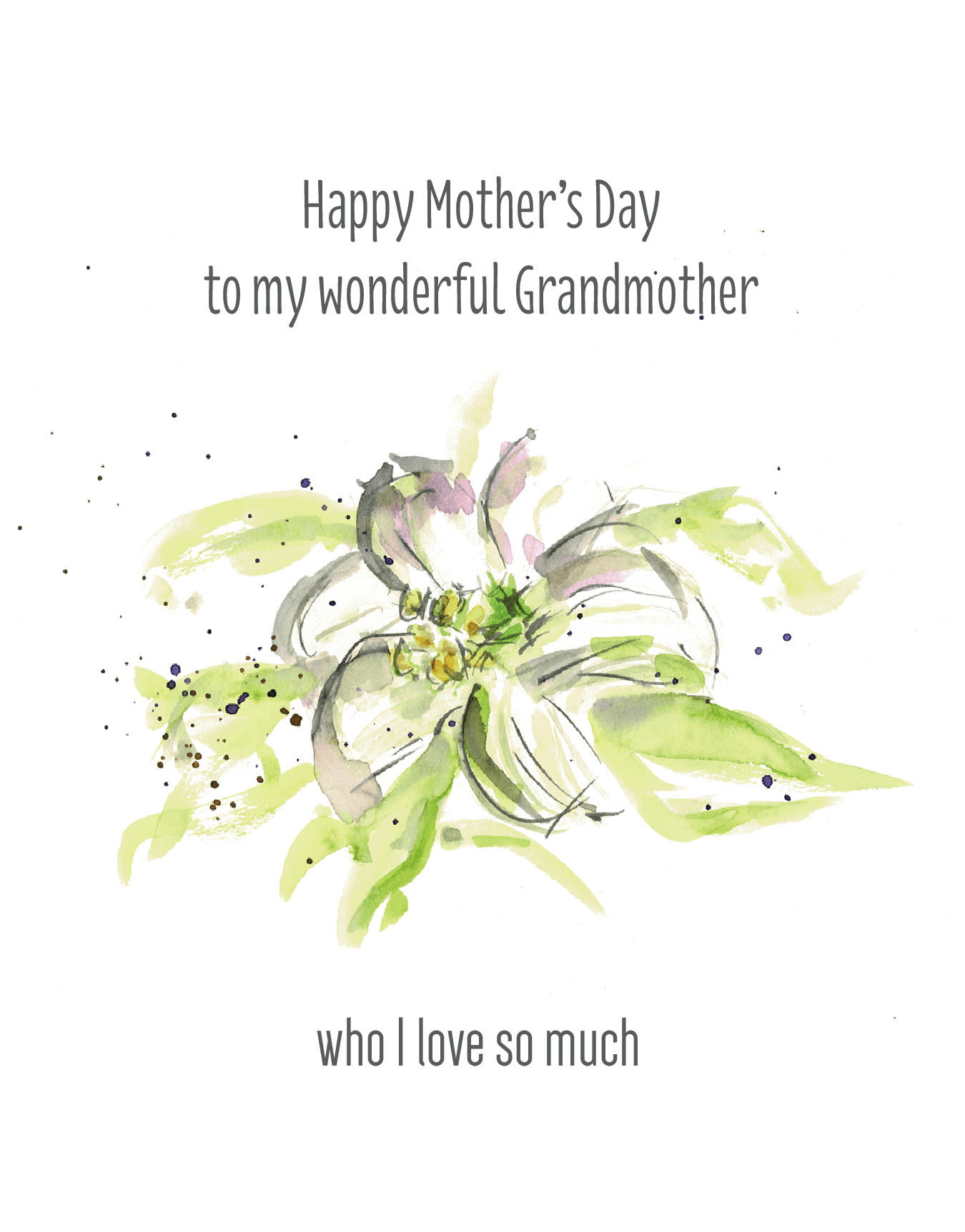 Grandmother Lily 
