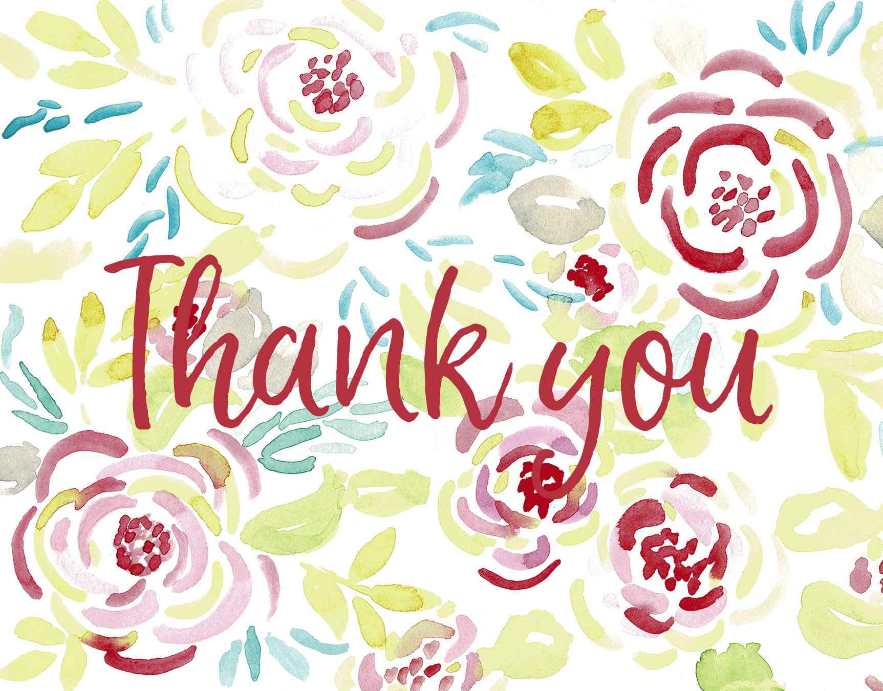 Happy Flowers Thank You