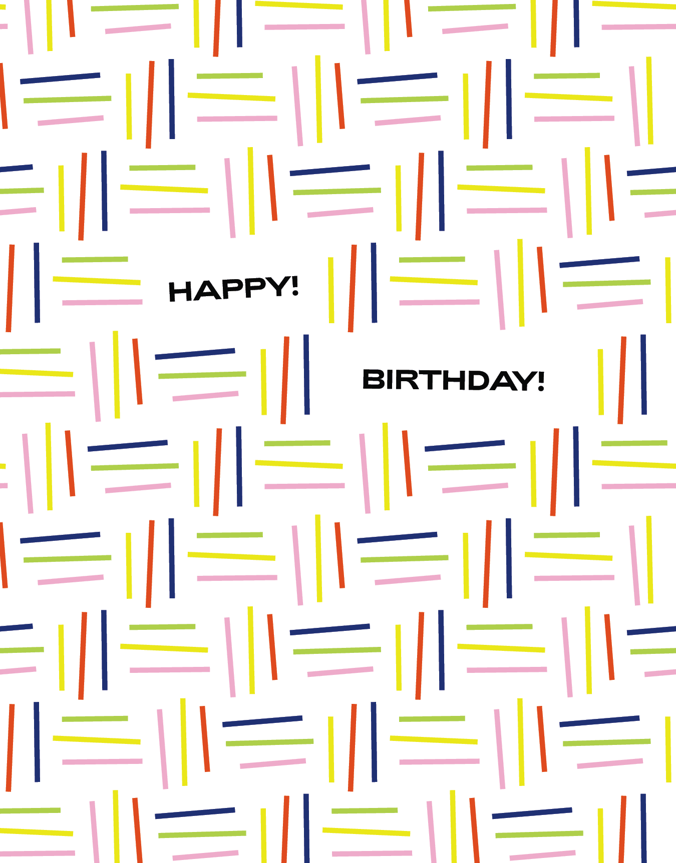 Happy Birthday Lines