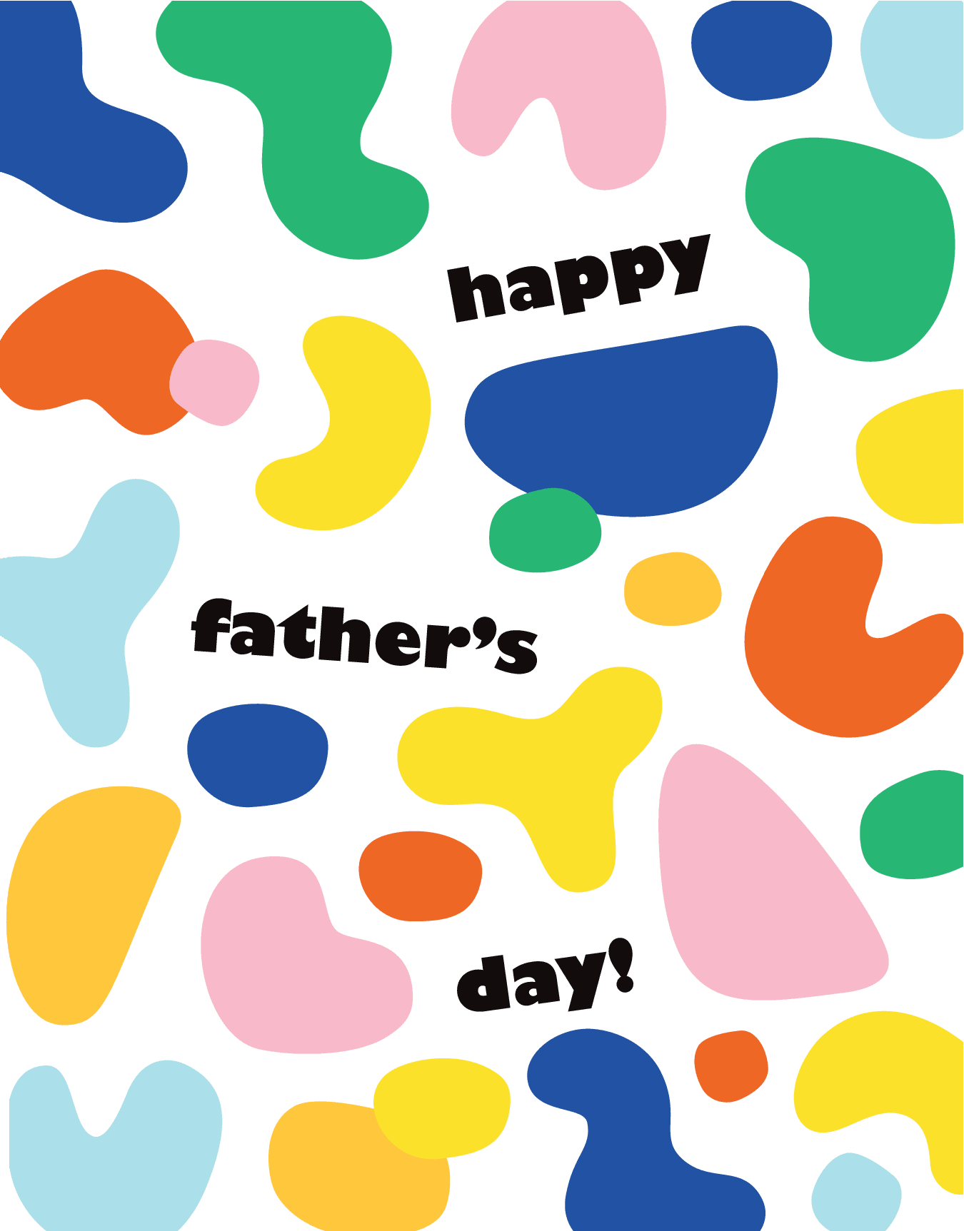 Father's Day Shapes