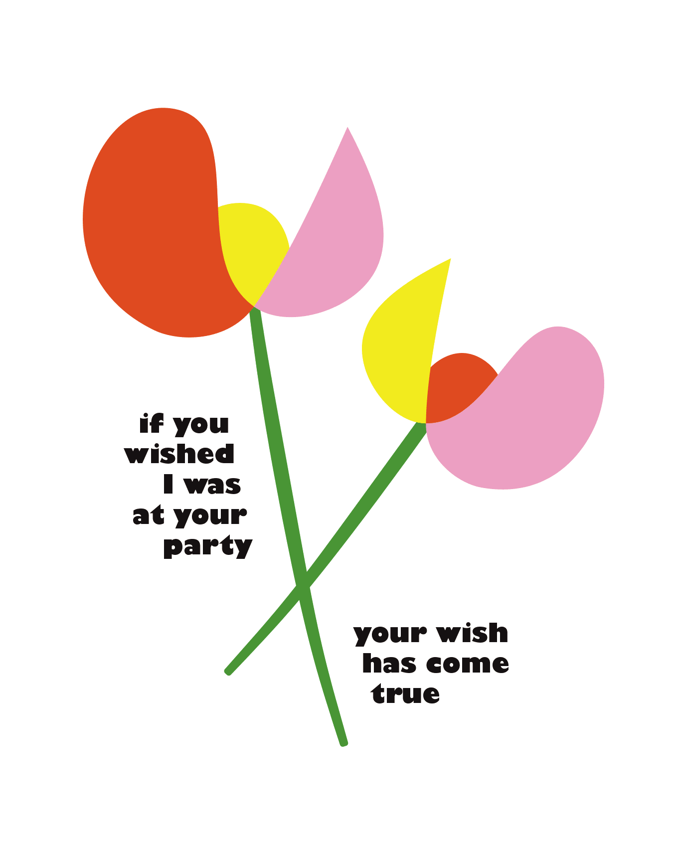 Wish Come True Tulips Birthday