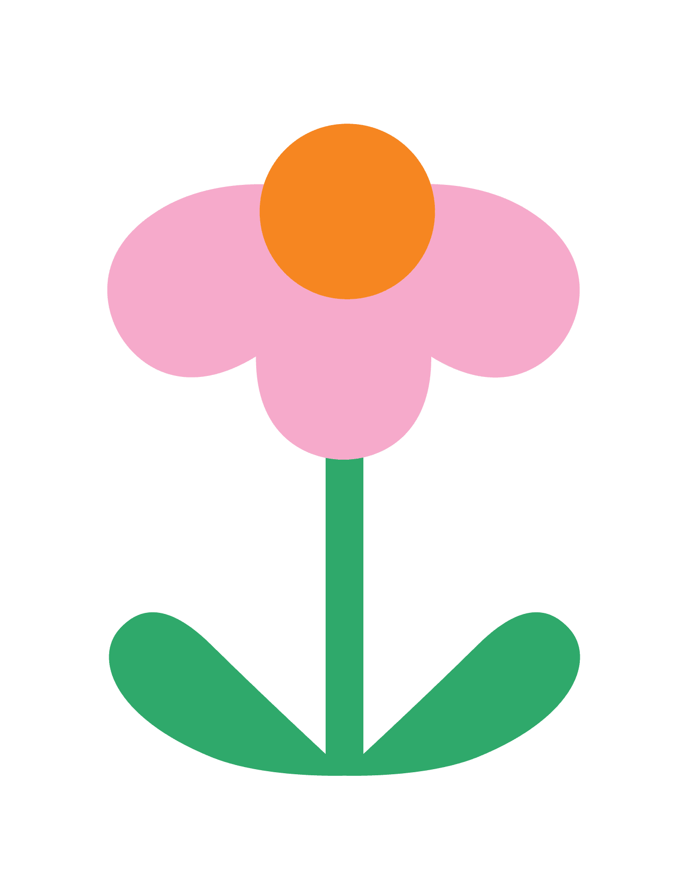 Flower Bud Blank Card
