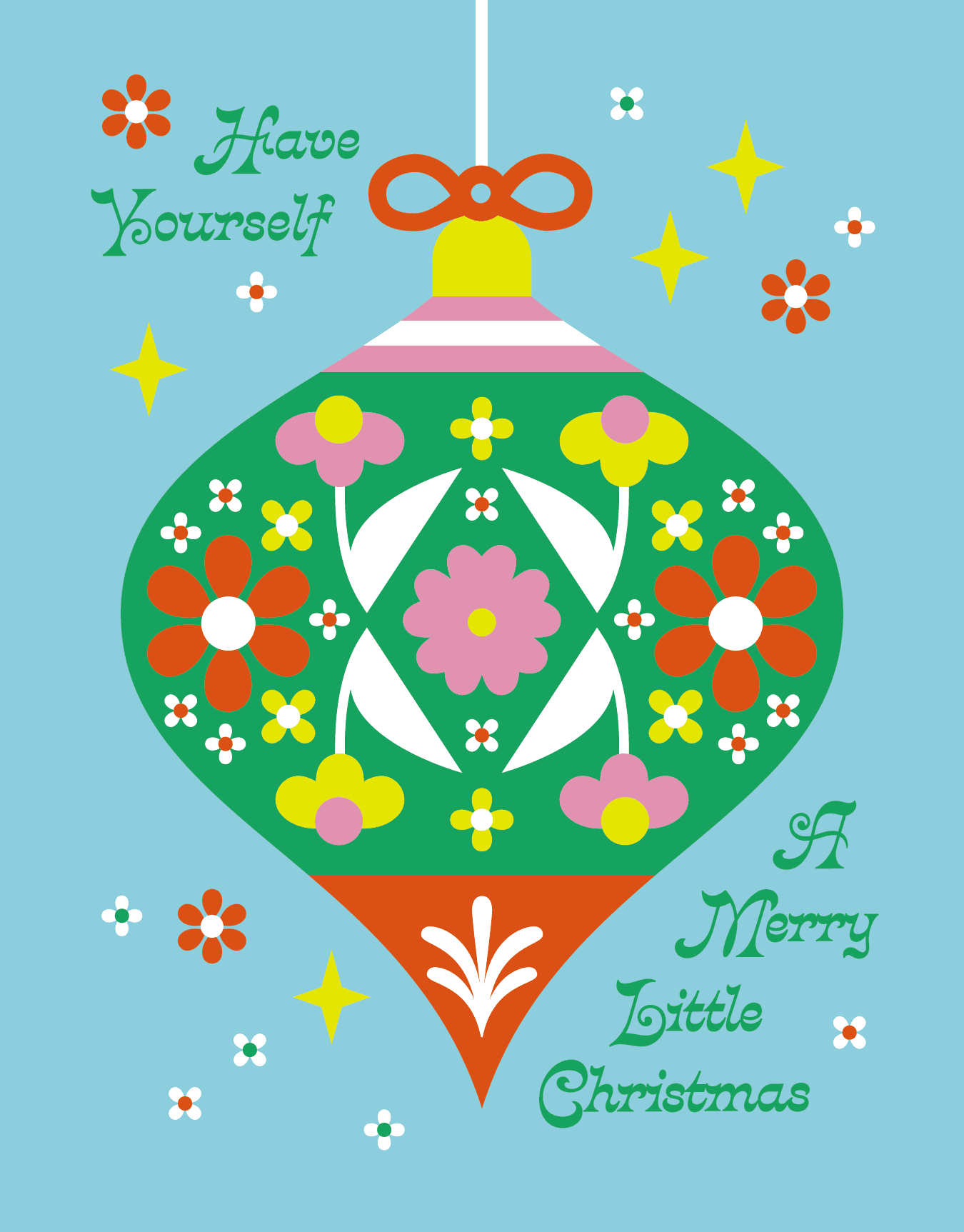 Merry Little Ornament