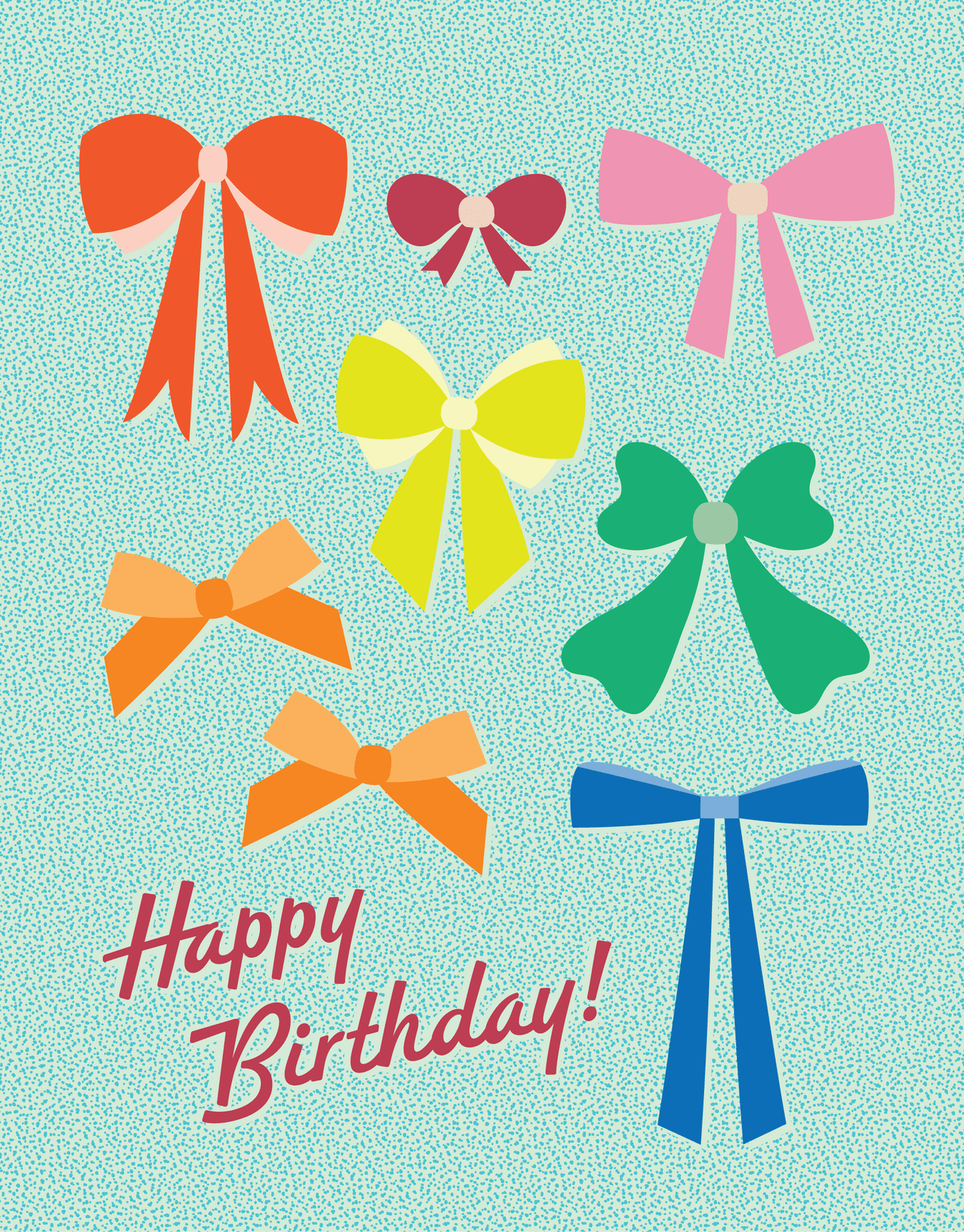 Birthday Bows