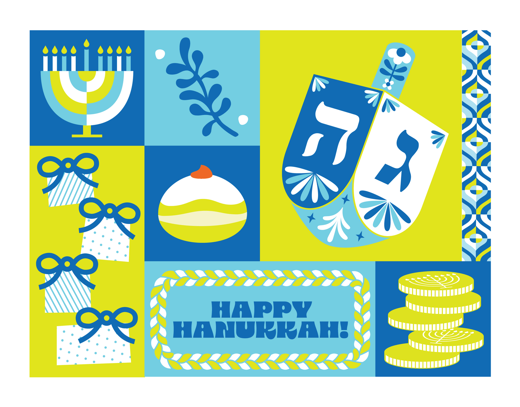 Hanukkah Block