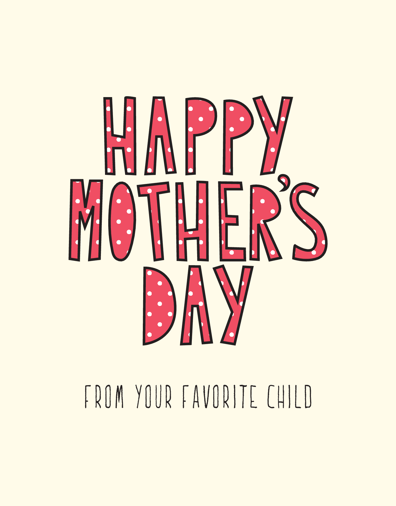 Happy Mother's Day