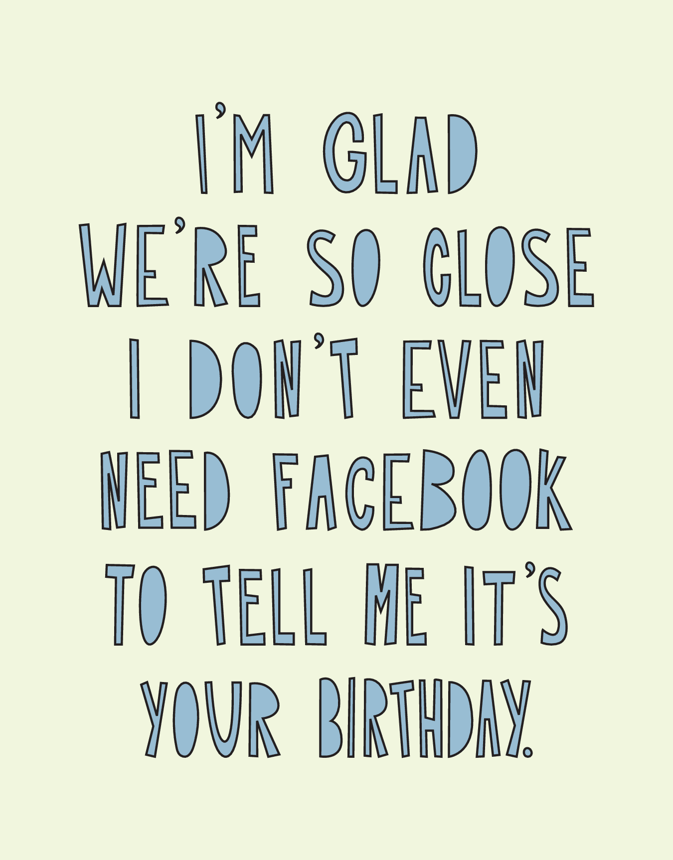 Facebook Birthday