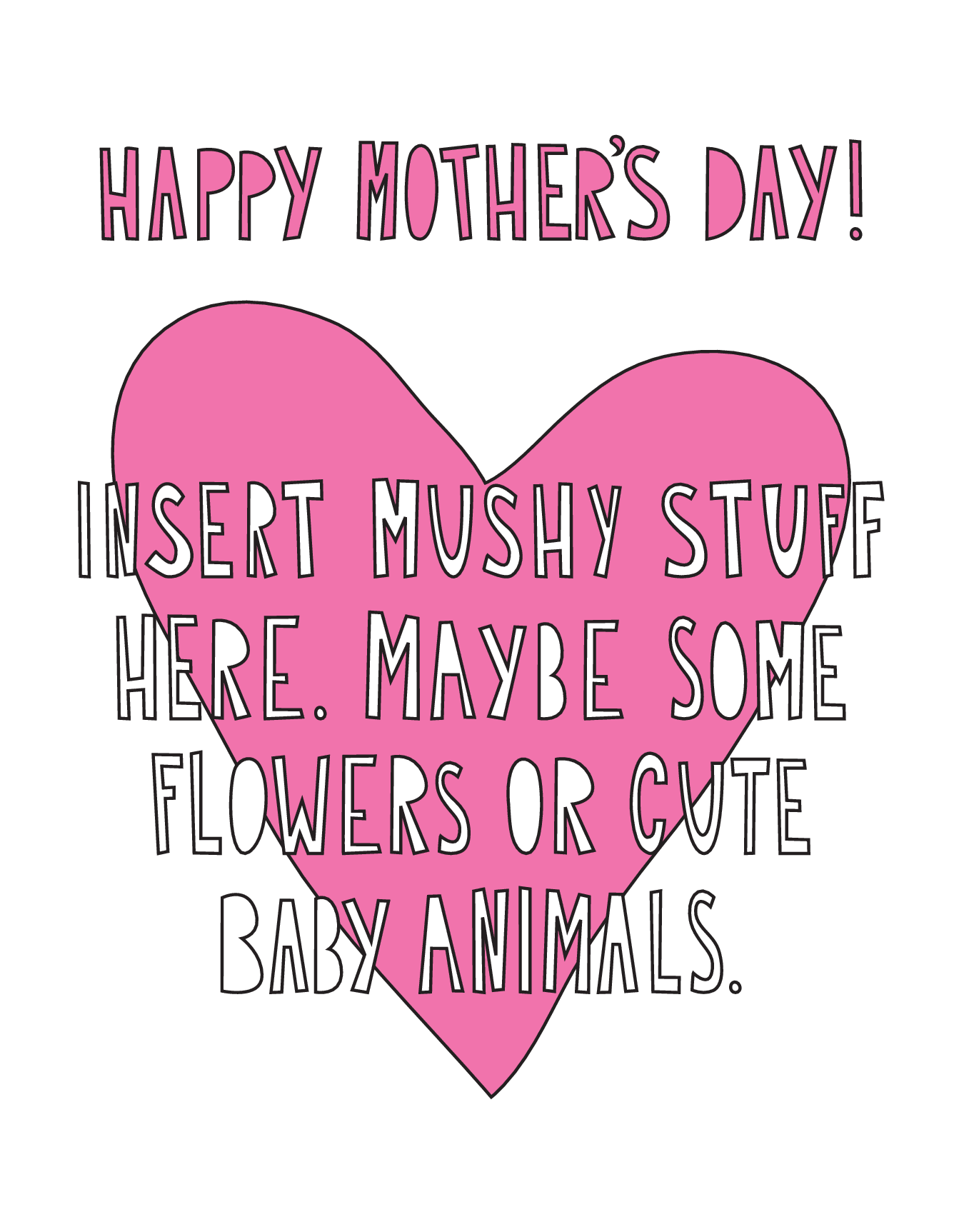 Mushy Mothers Day