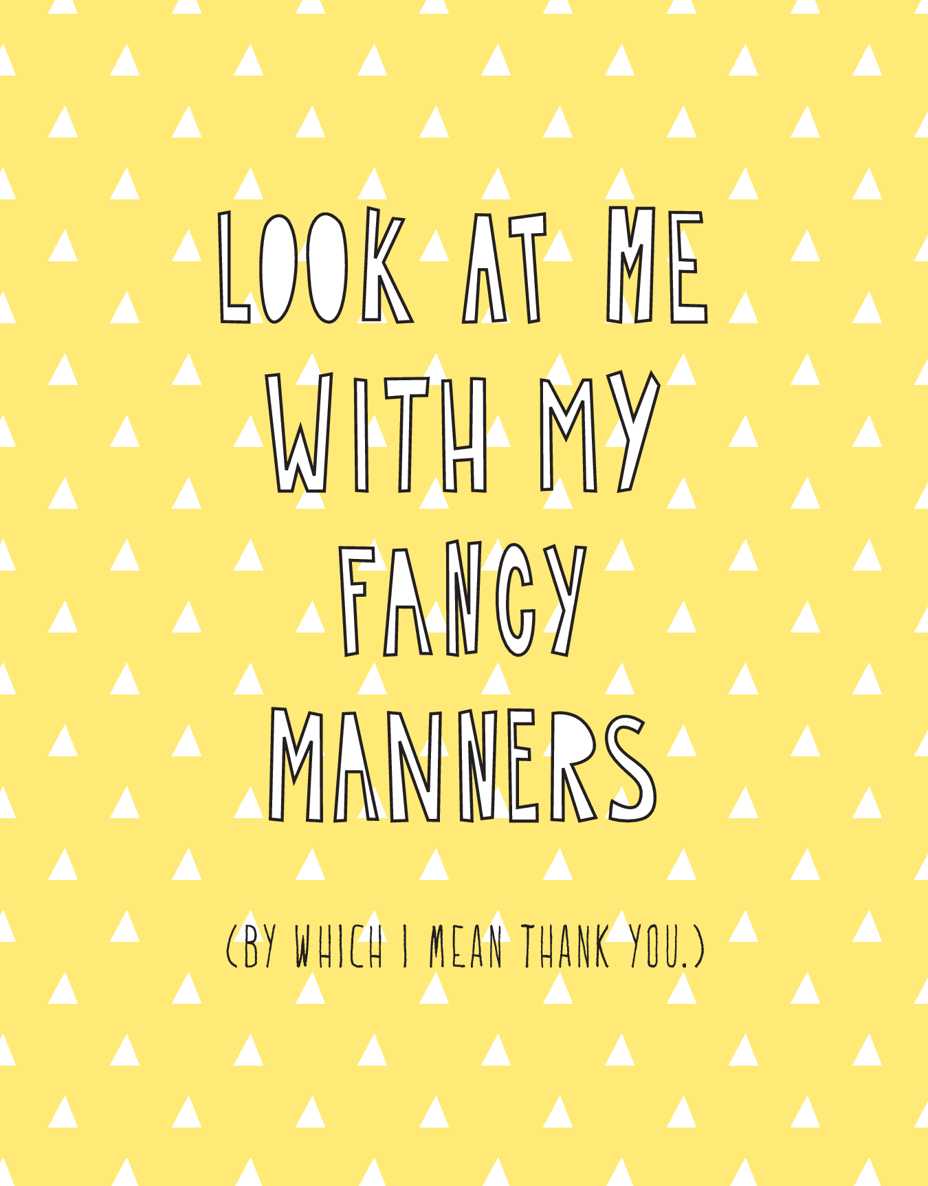 Fancy Manners