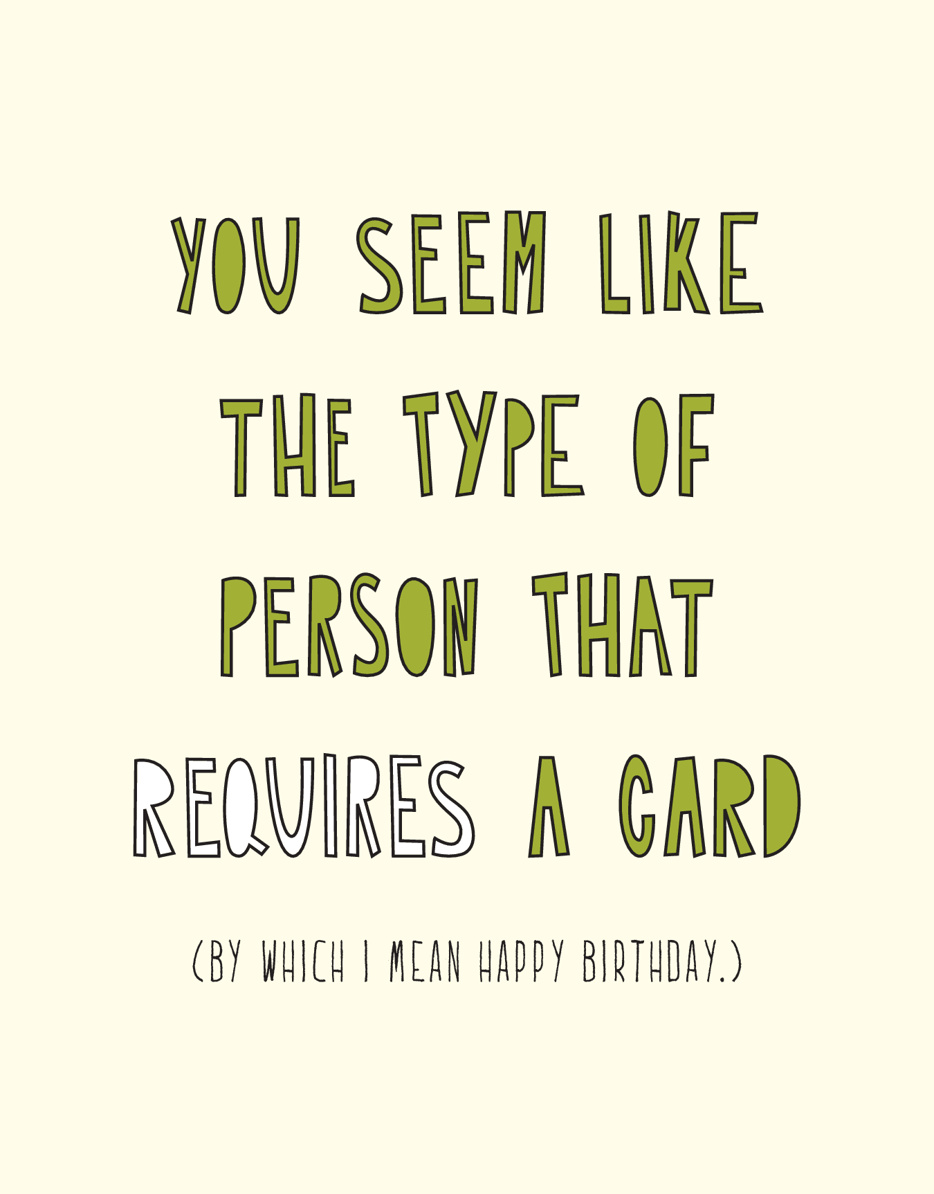 Card Required