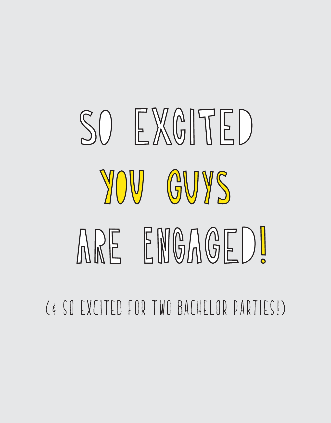 Two Bachelor Parties