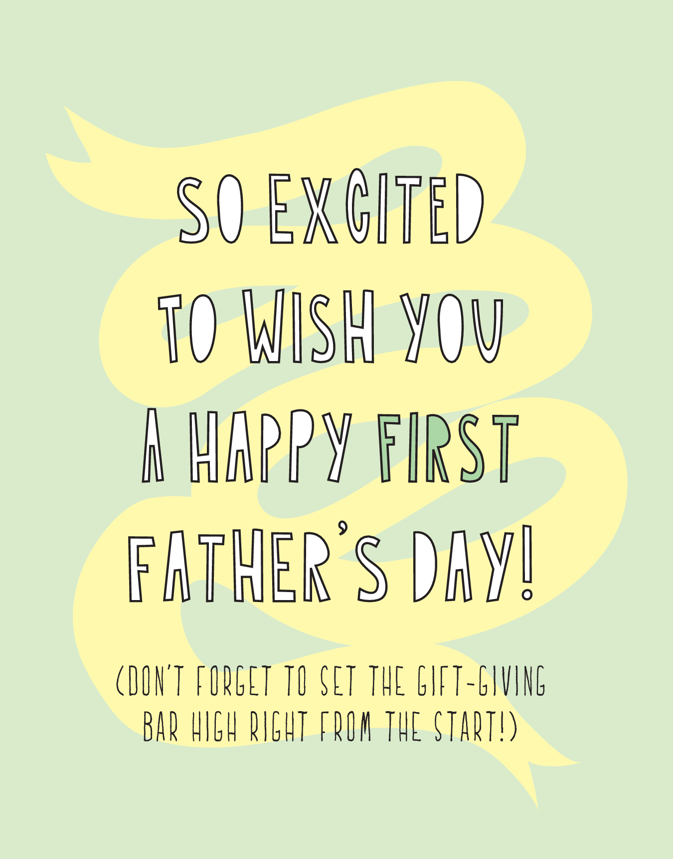 First Father's Day
