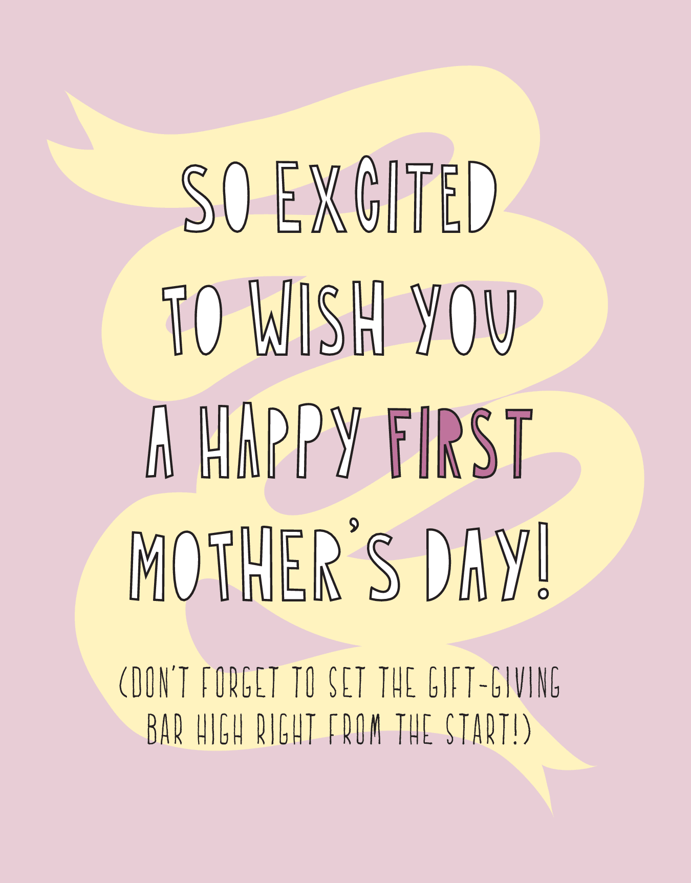 First Mother's Day