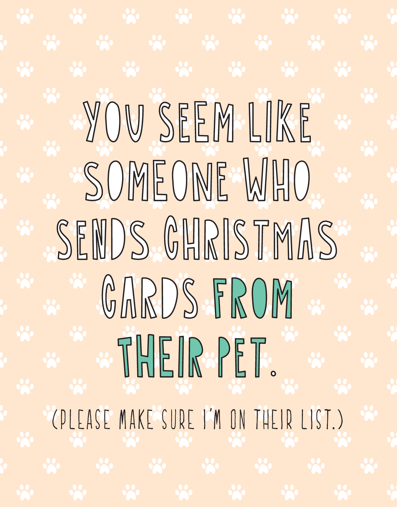 Cards From Their Pet