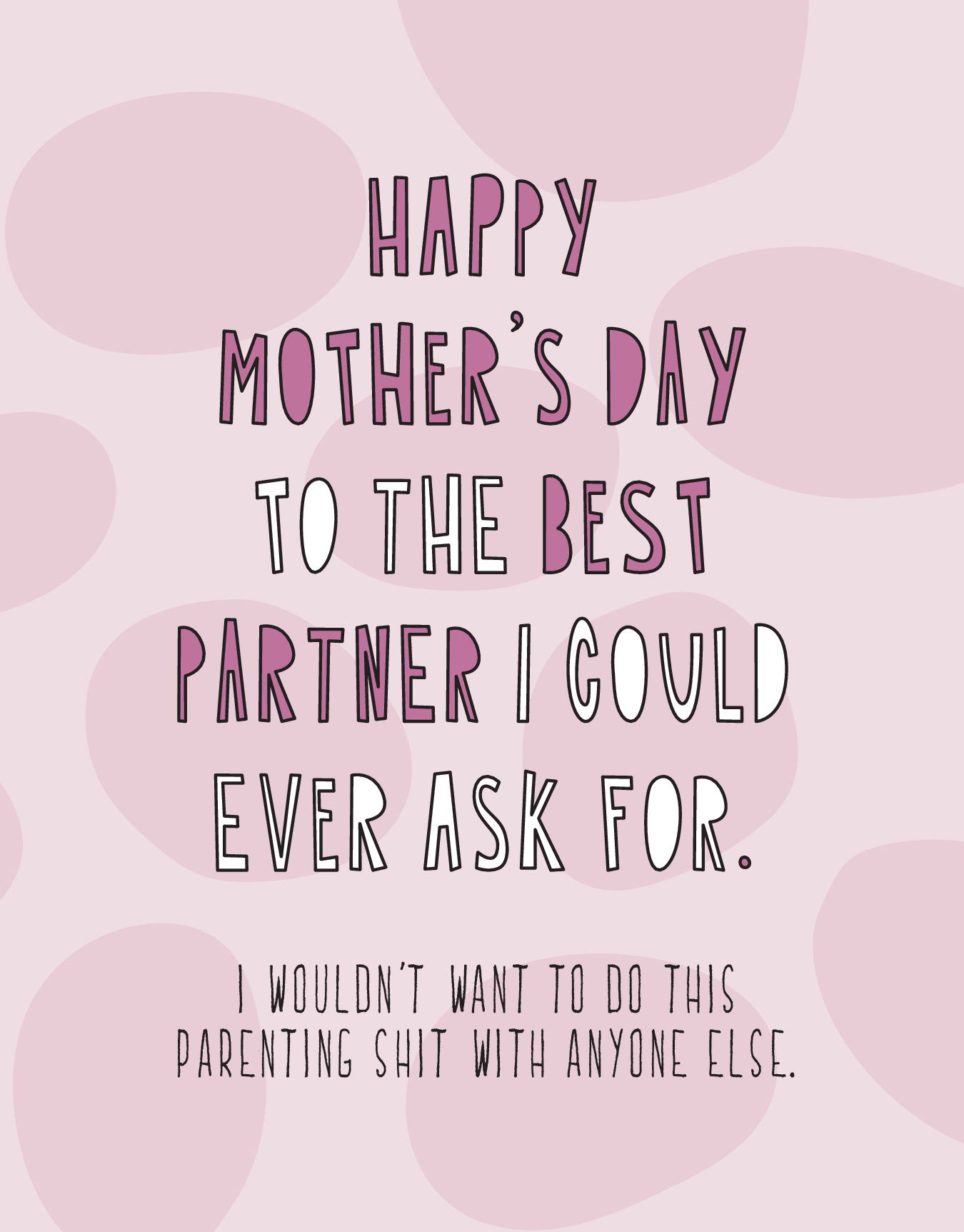 To My Partner