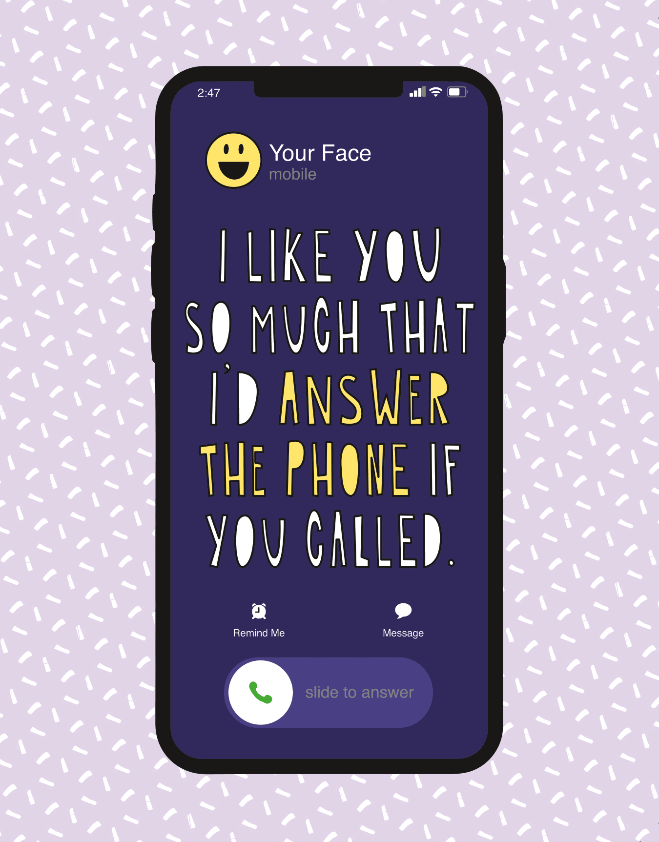 I'd Answer The Phone