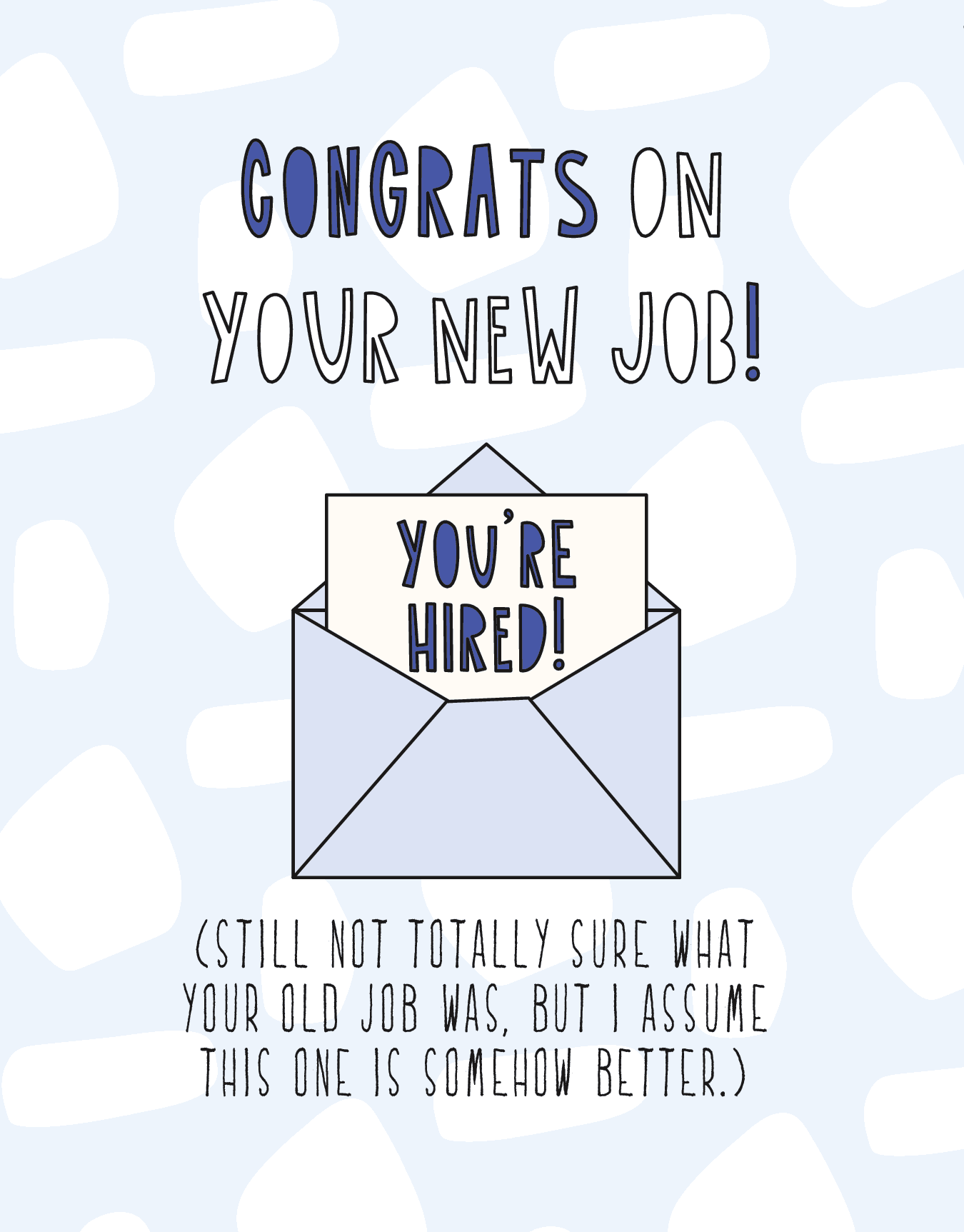 New Job Congrats