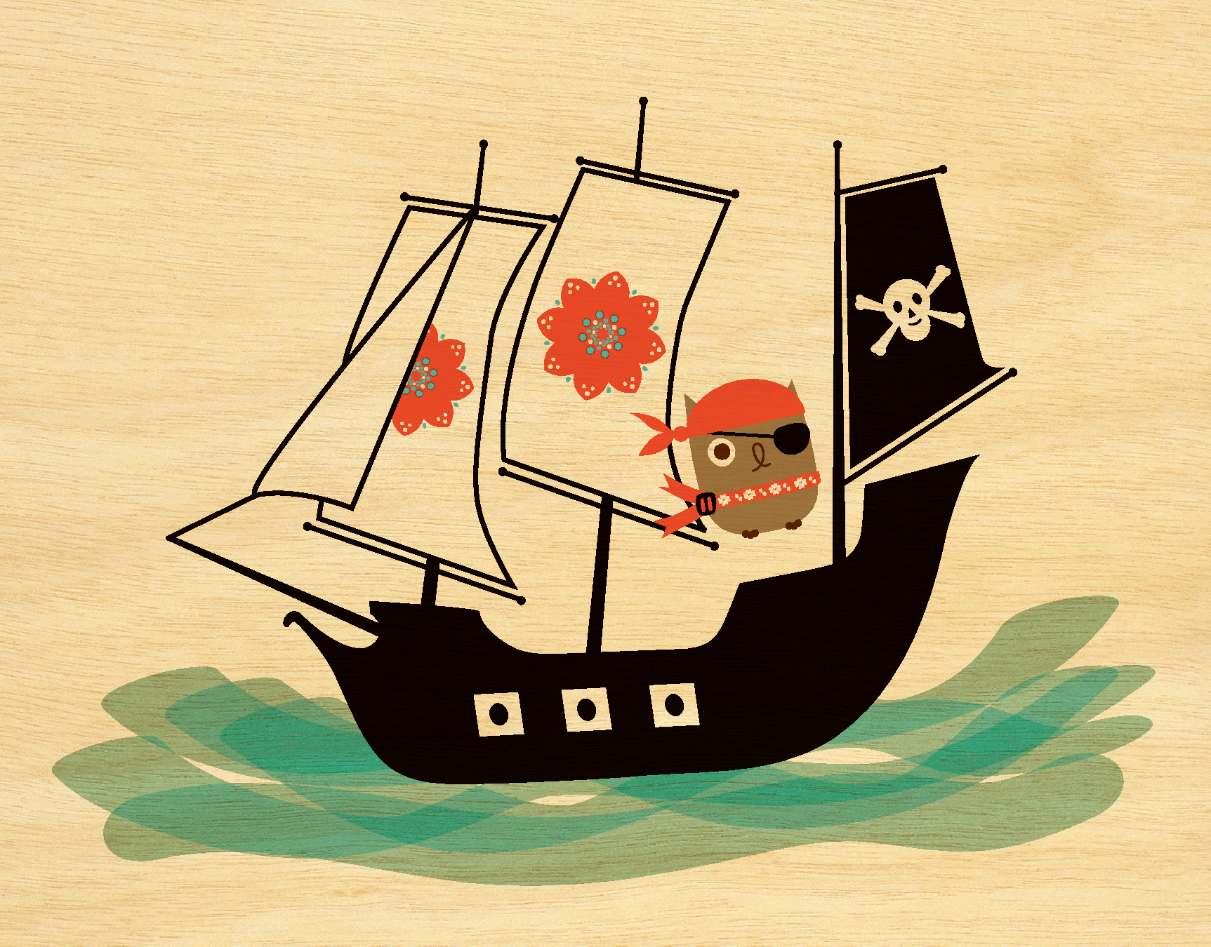 Penelope Pirate Owl