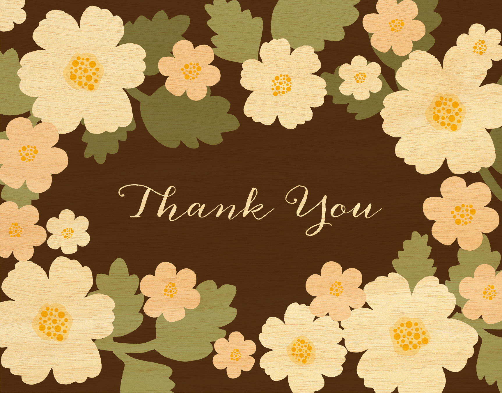 Floral Bouquet Thank You
