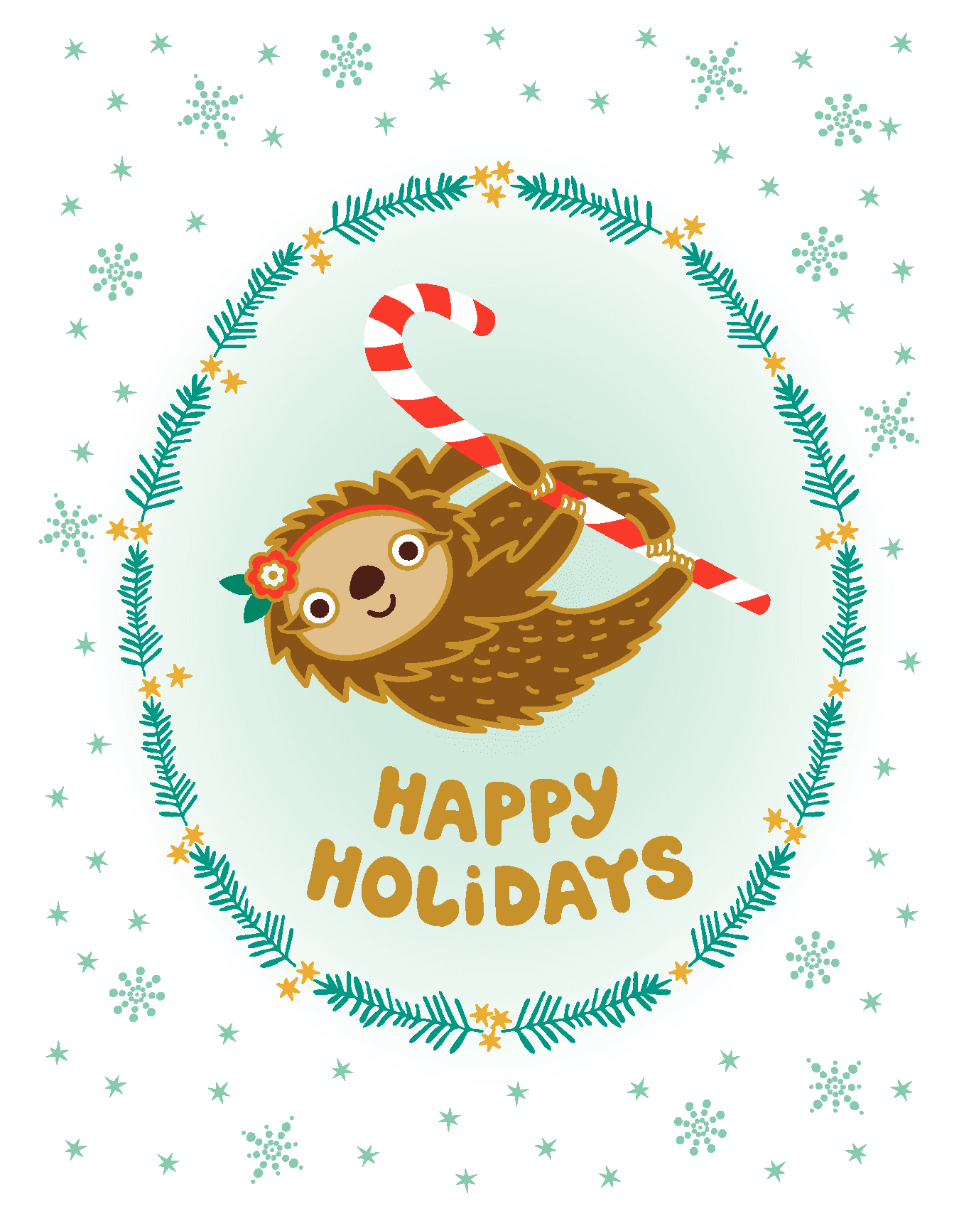 Holiday Sloth
