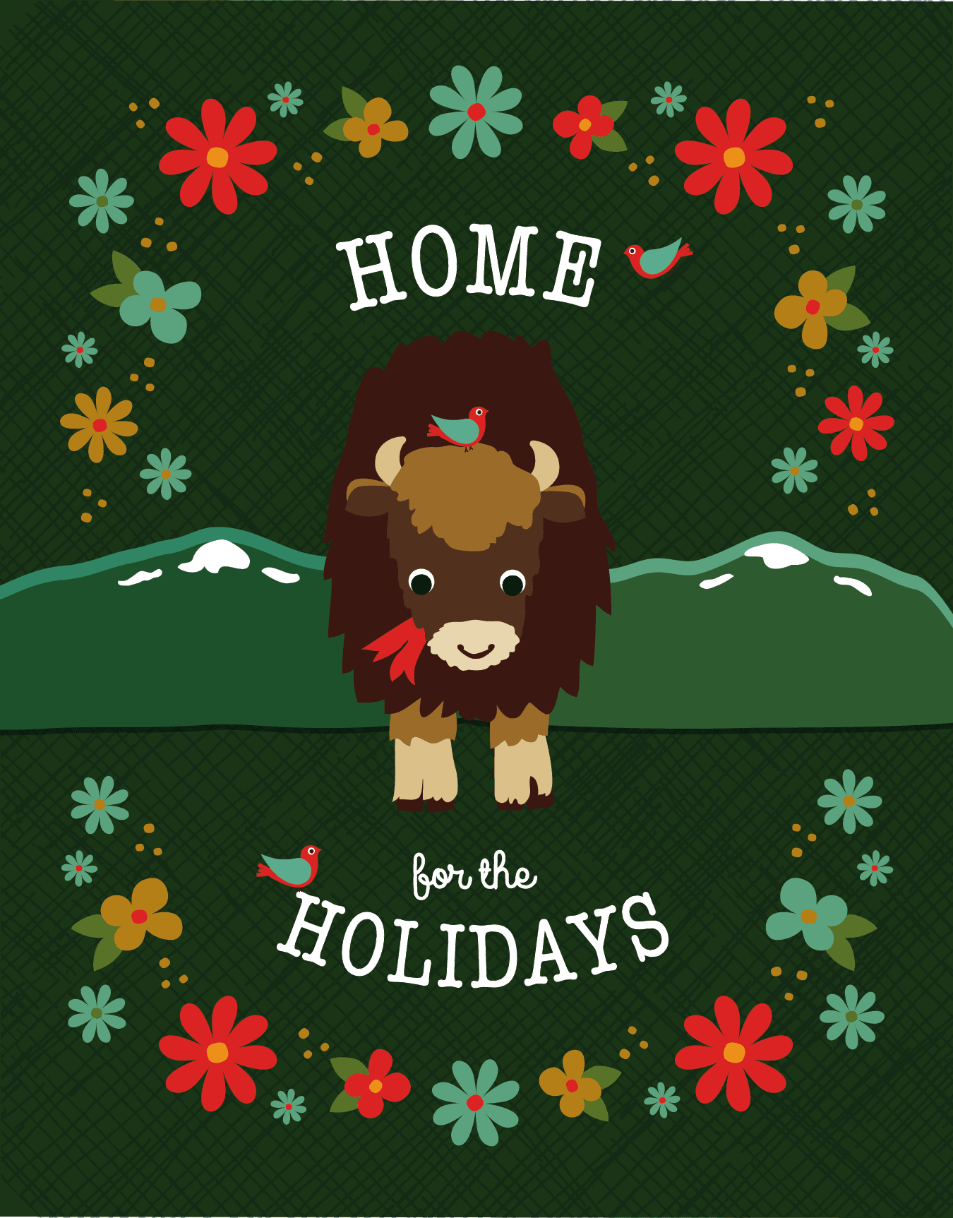 Holiday Bison