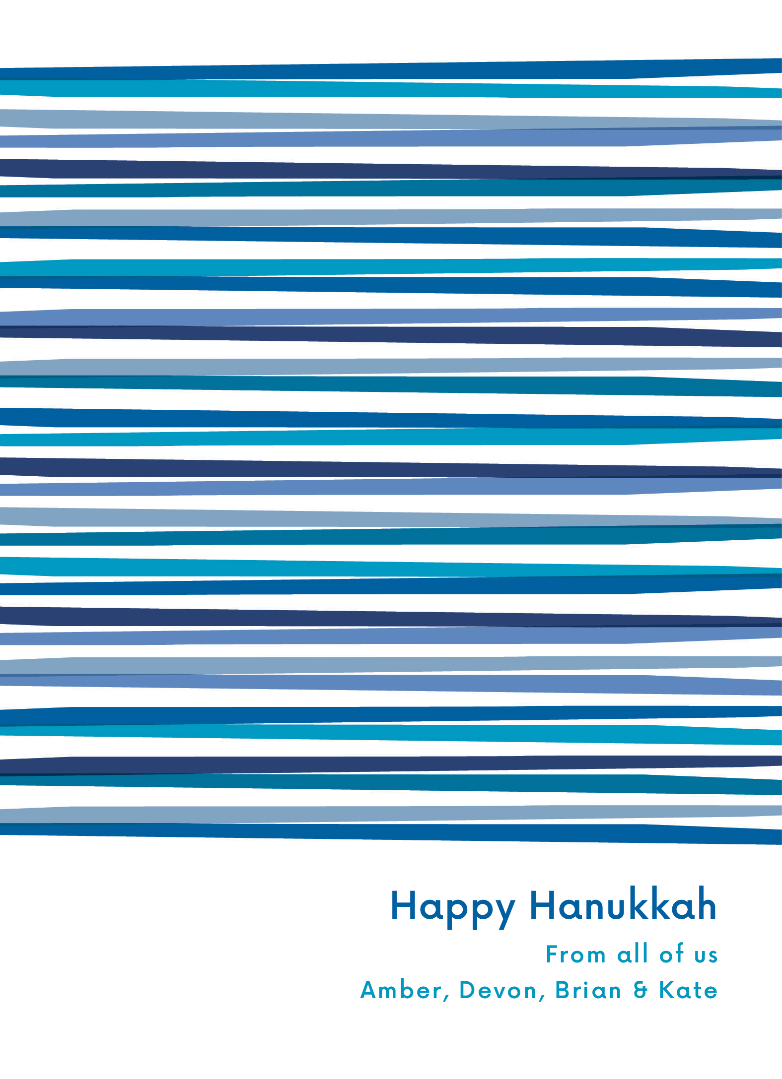 Simple Hanukkah Lines