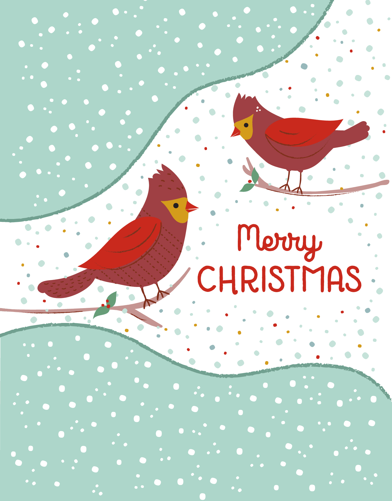 Red Cardinal Christmas