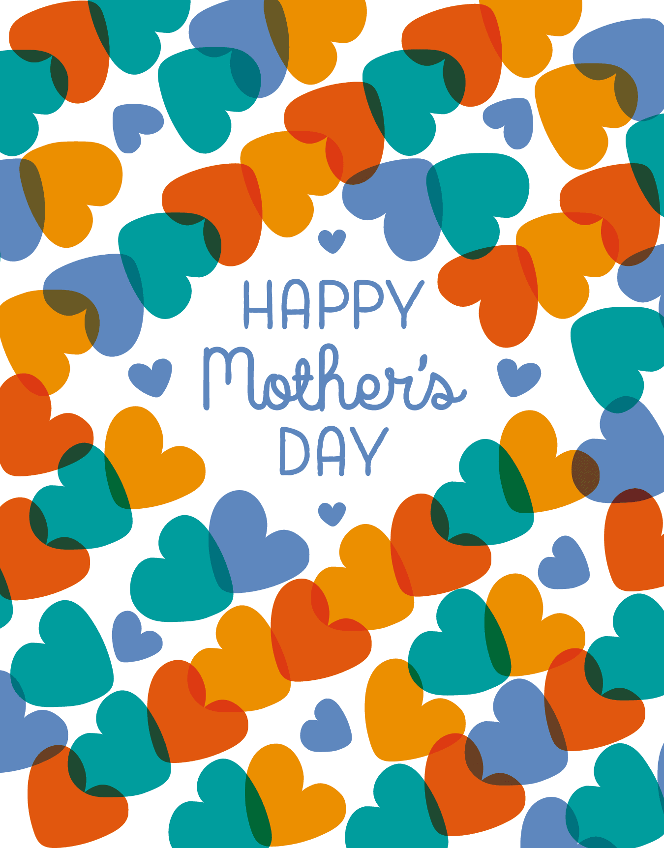 Mother's Day Hearts