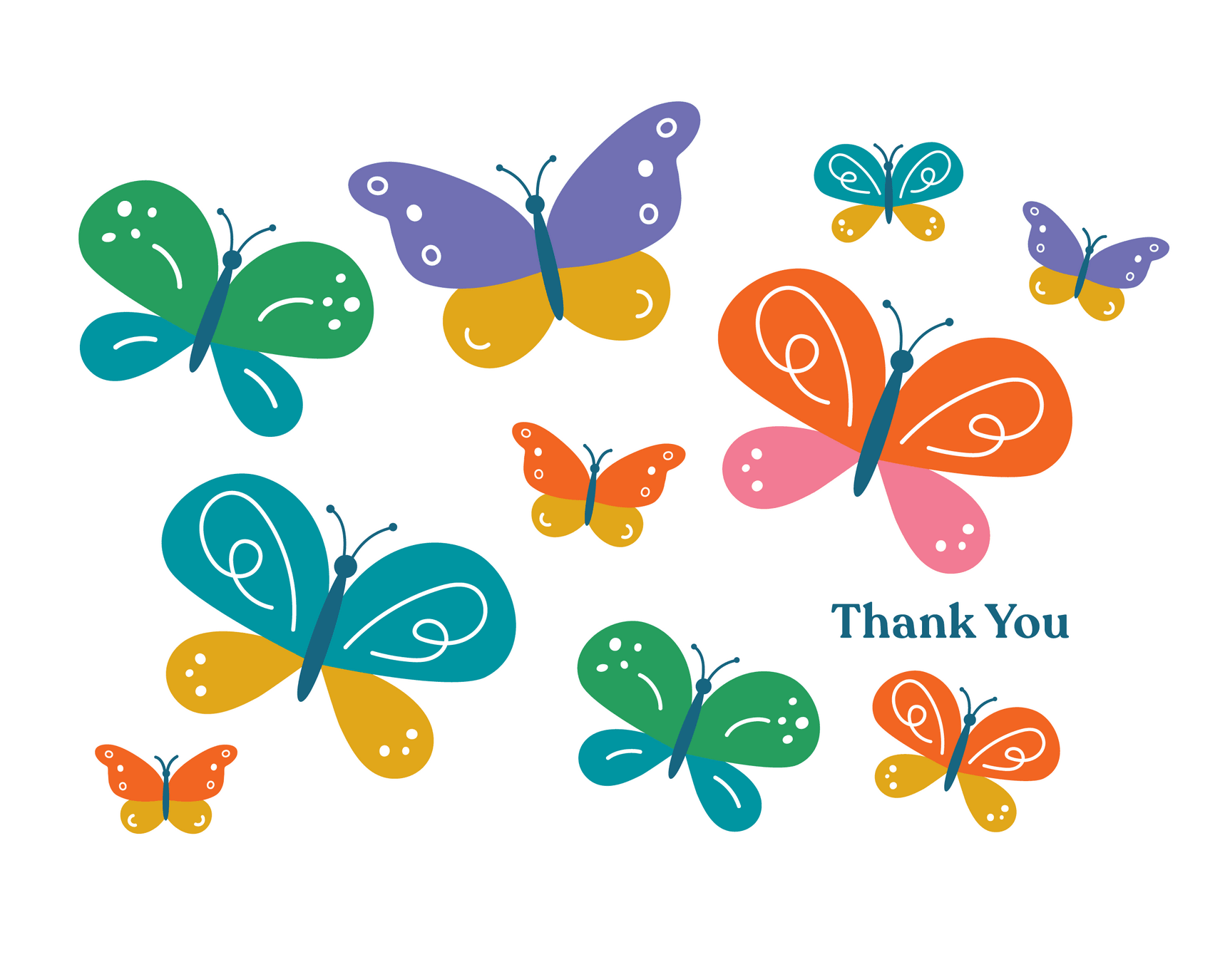 Thank You Butterflies