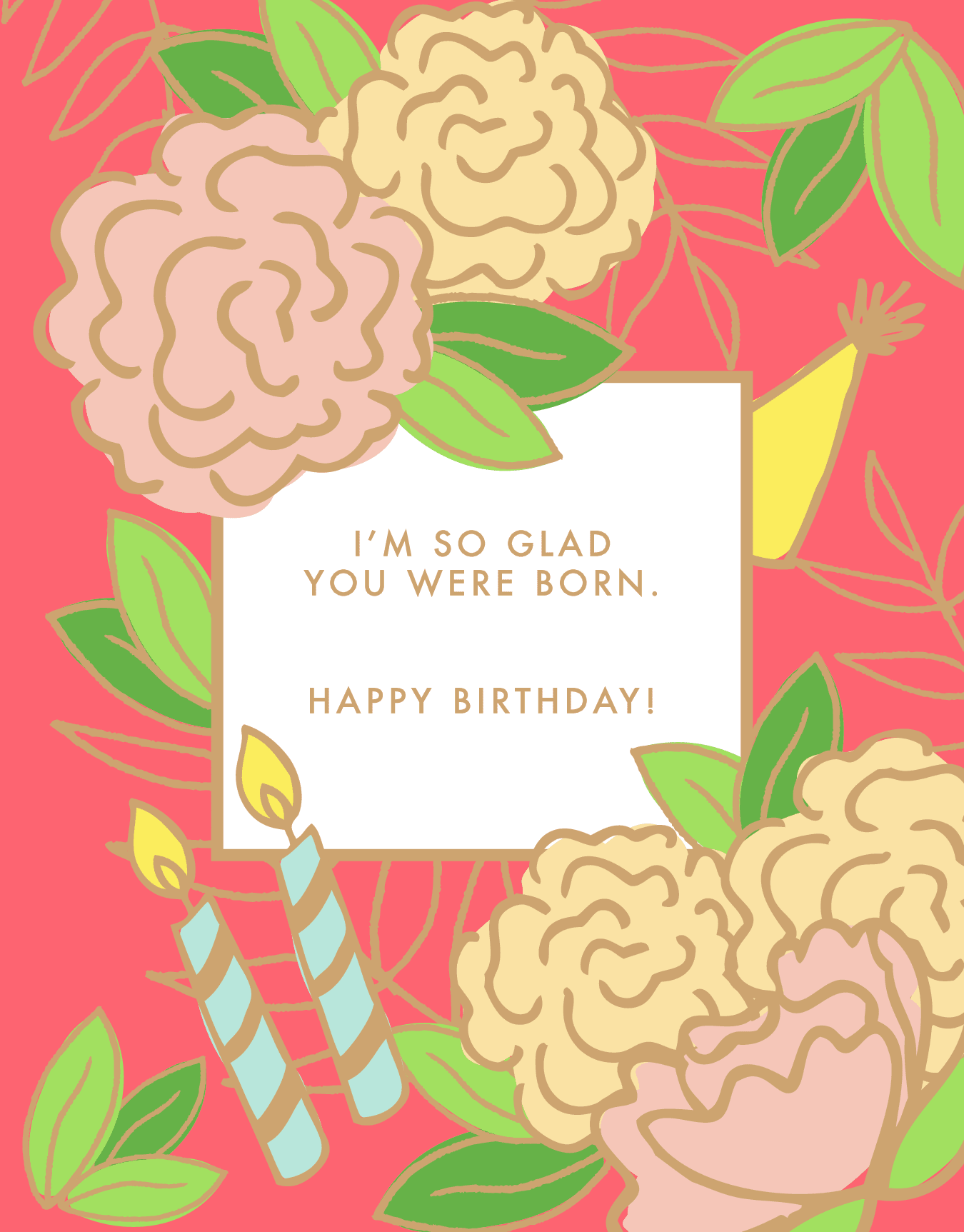So Glad You Were Born