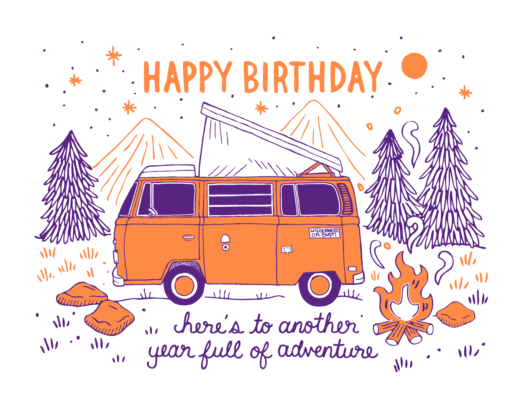 Birthday Camper