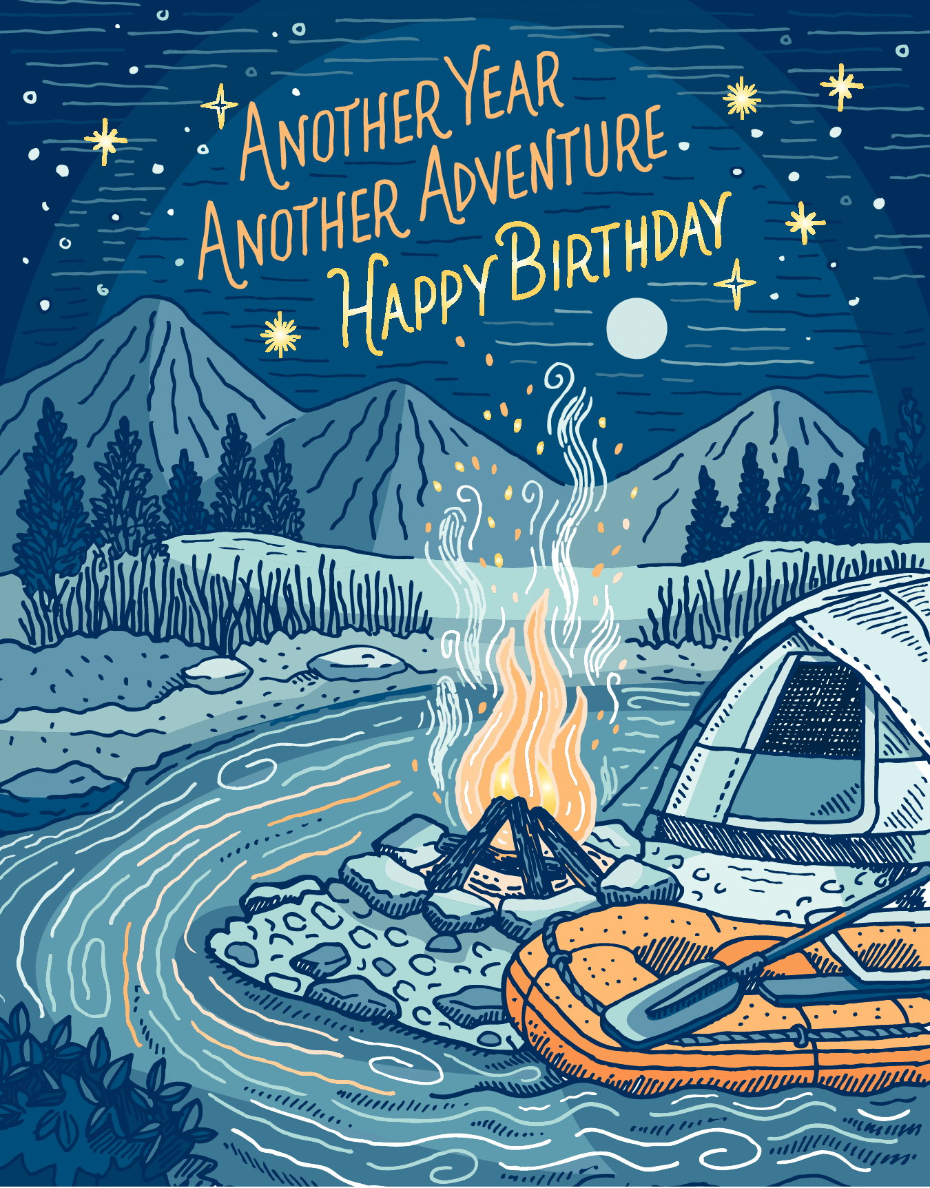 Campfire Birthday