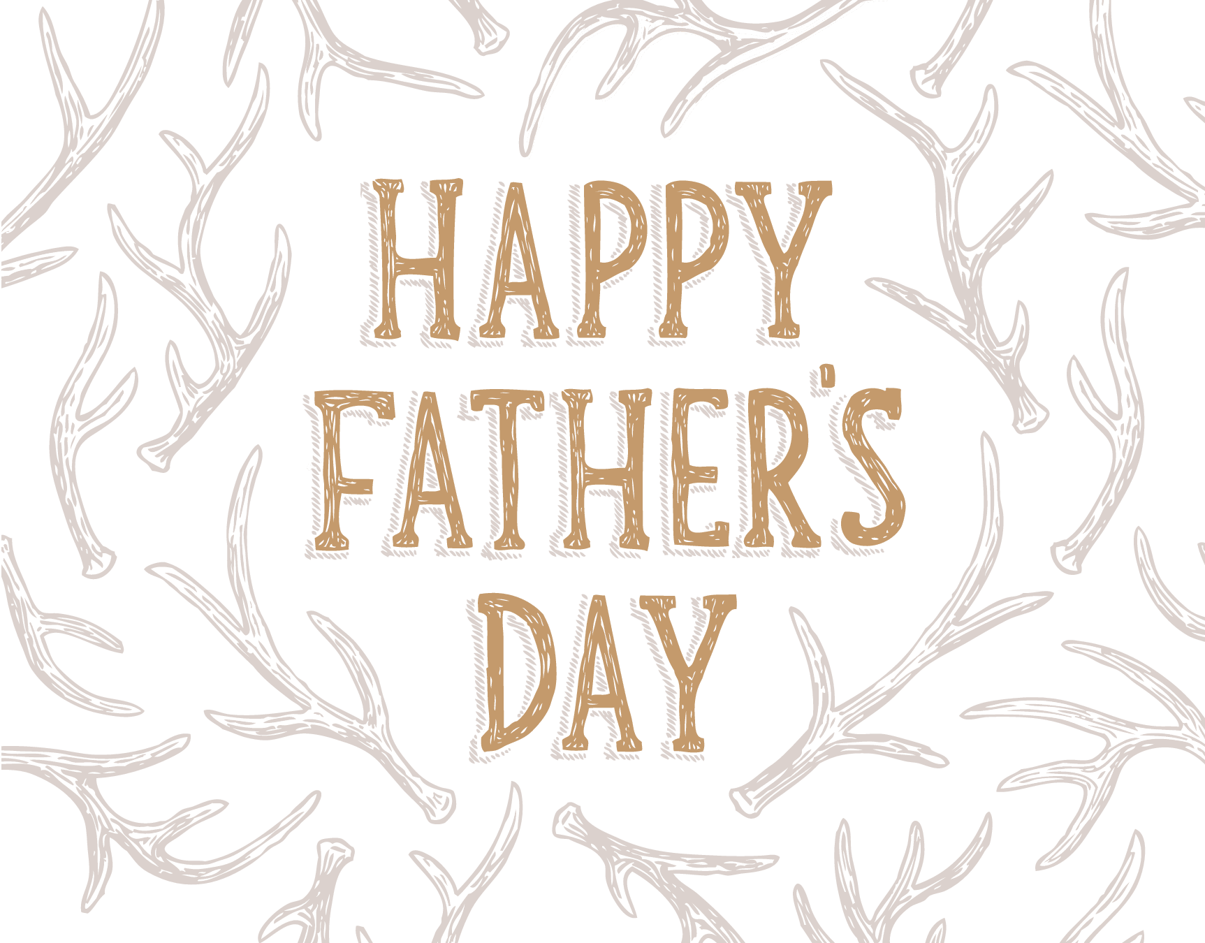 Father's Day Antlers