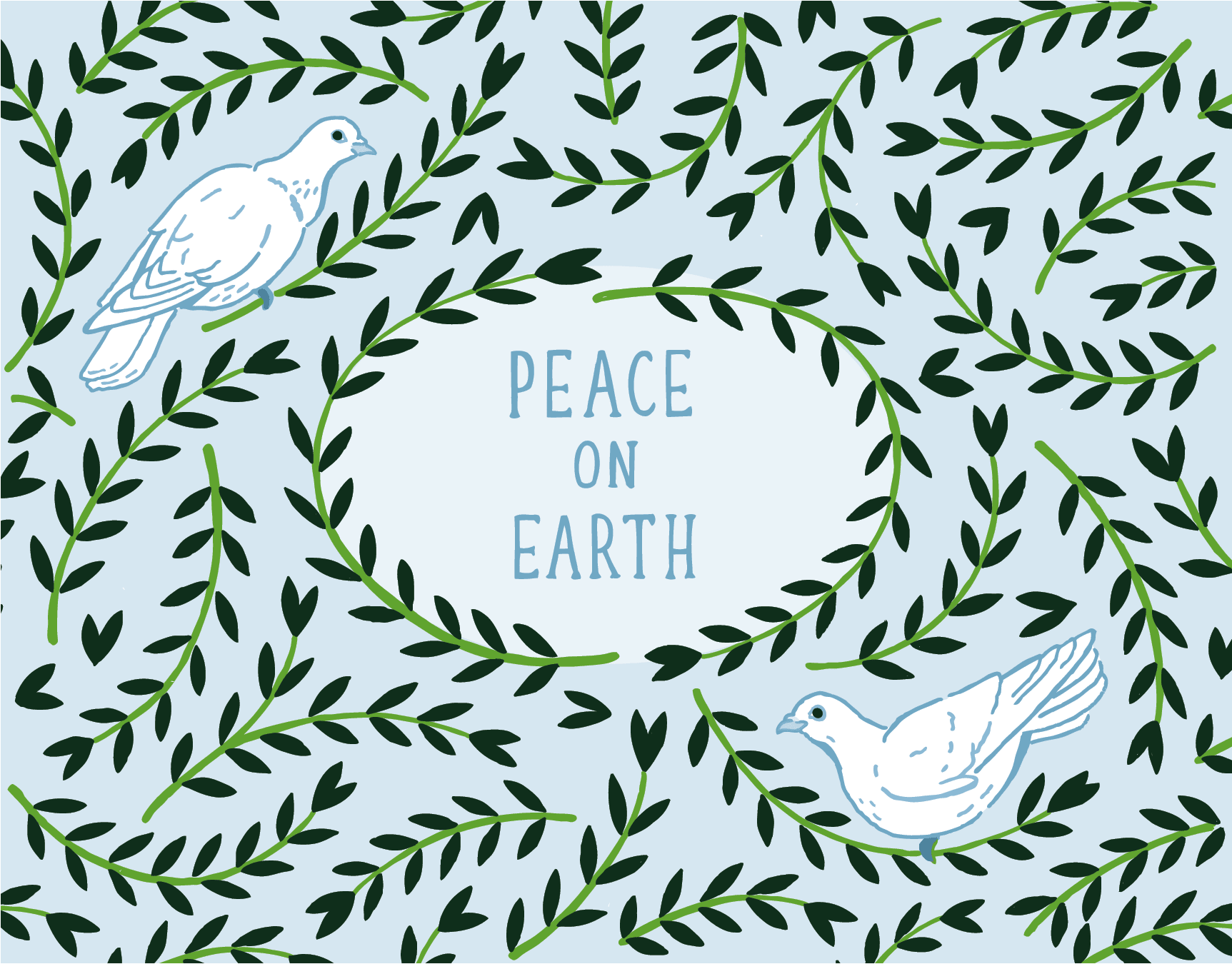 Peace On Earth Doves