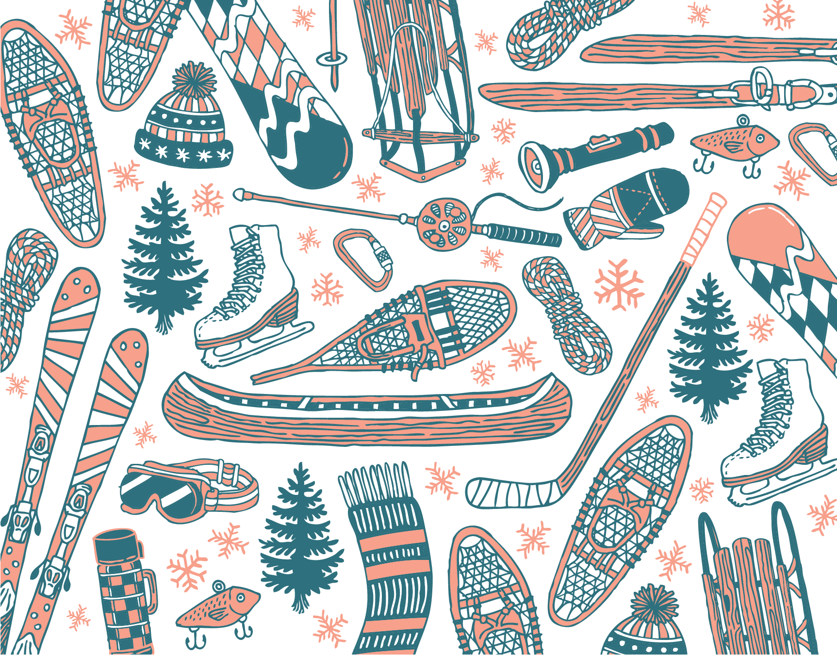 Winter Holiday Sports 