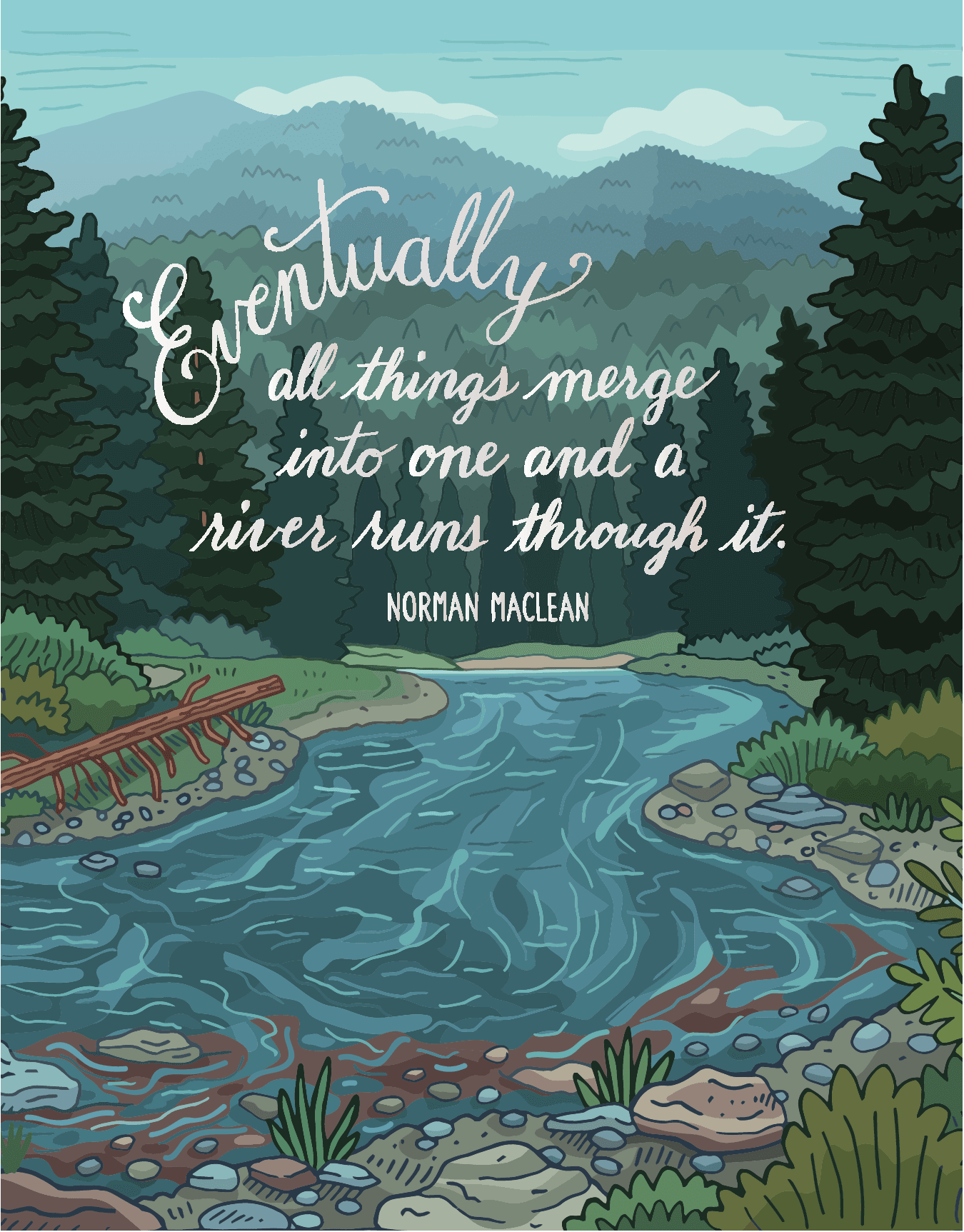 Maclean River Runs Quote