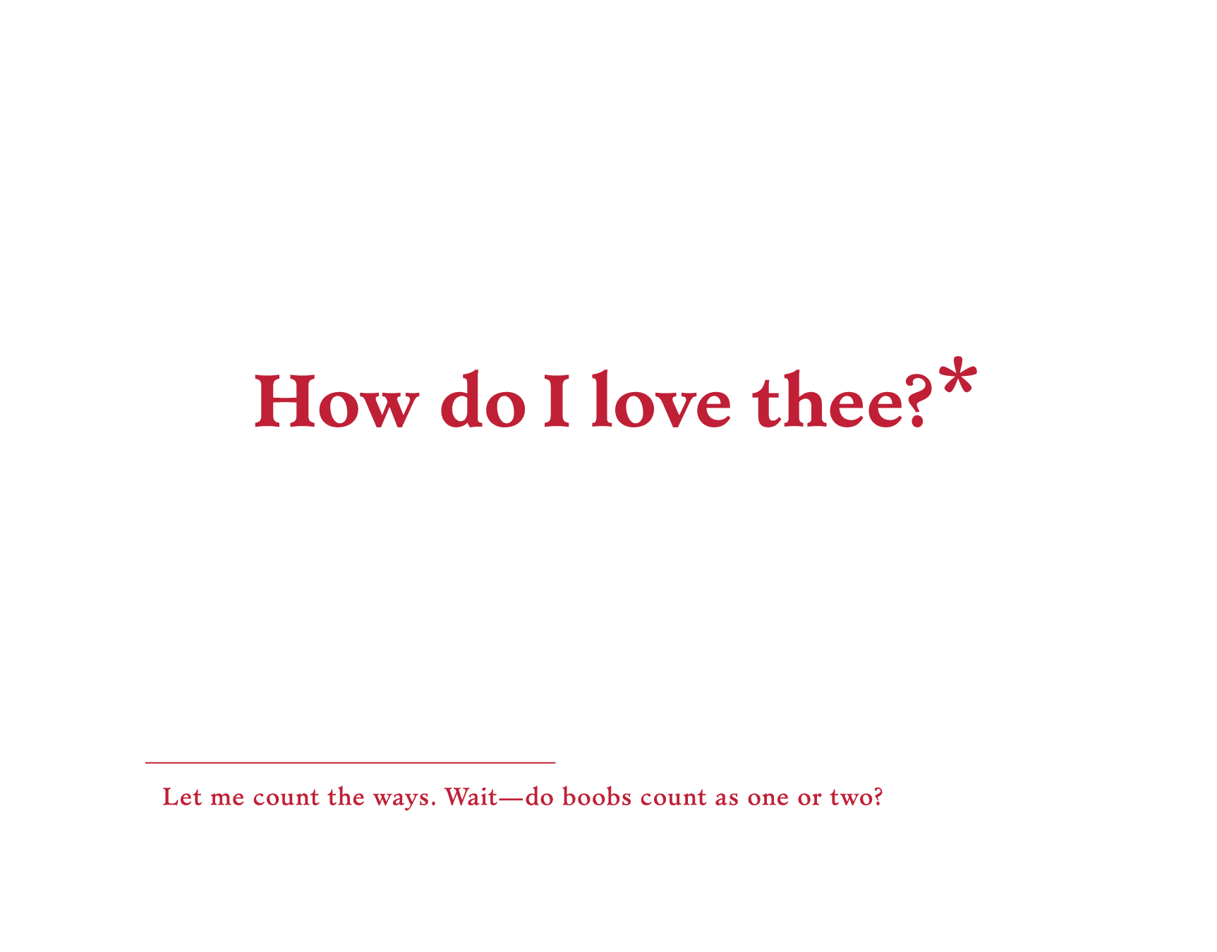 Love Thee