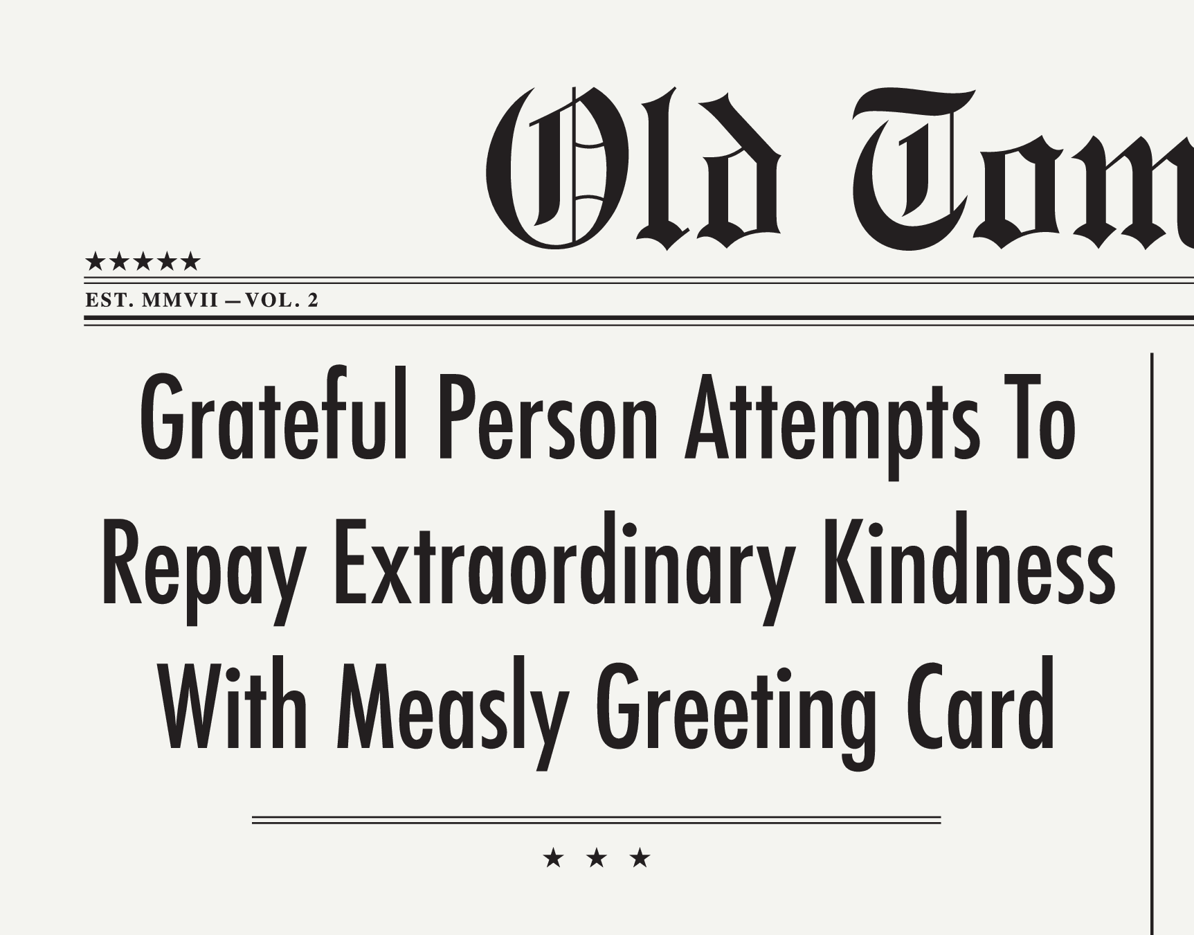 Kindness