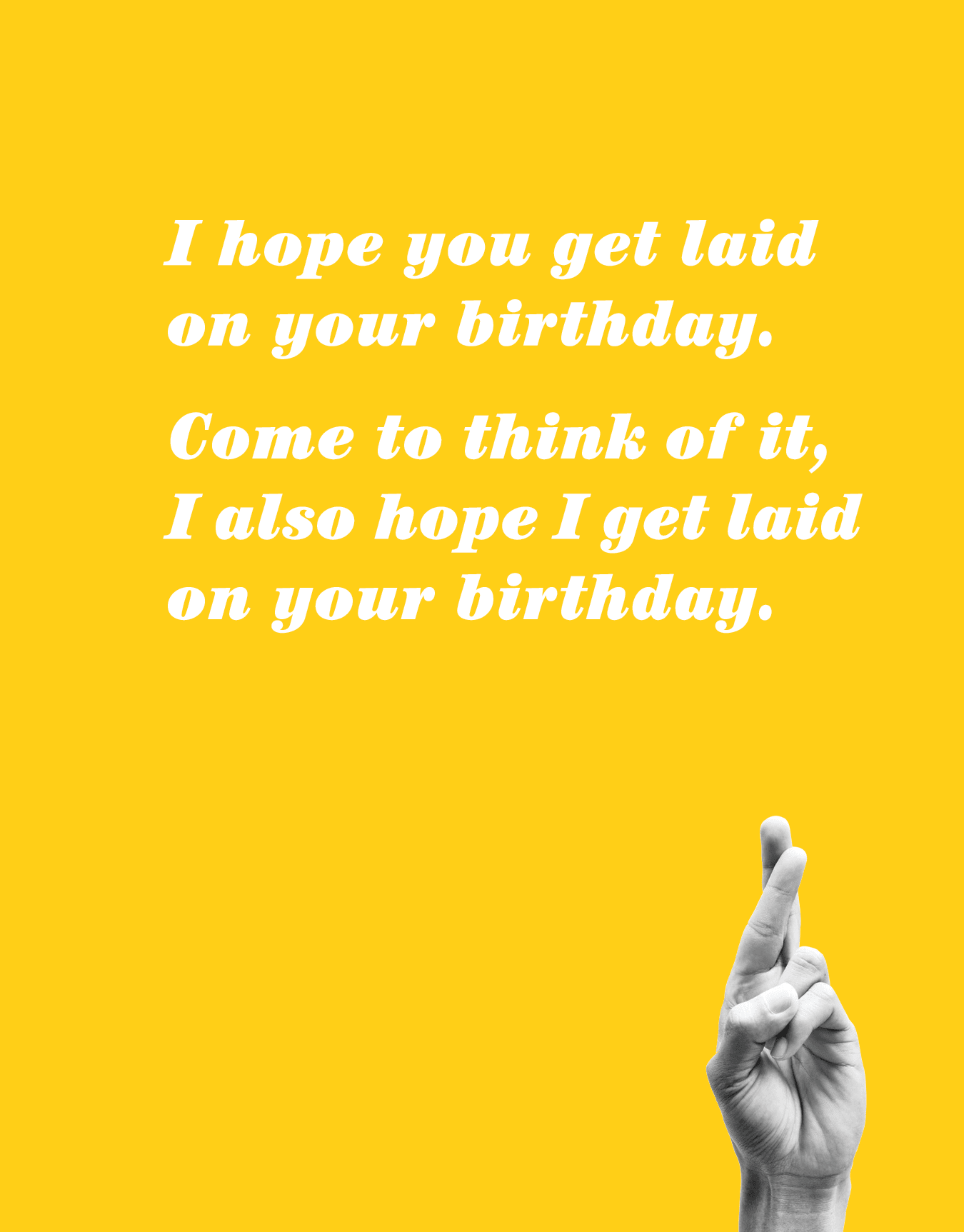 Laid Birthday