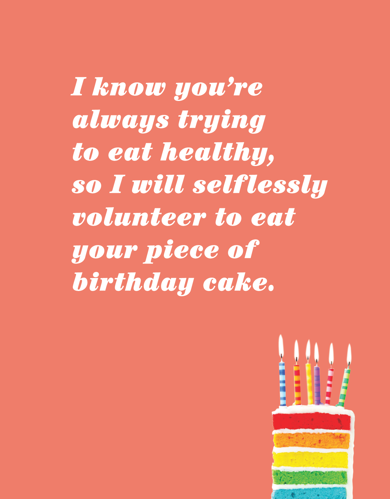 Selfless Birthday