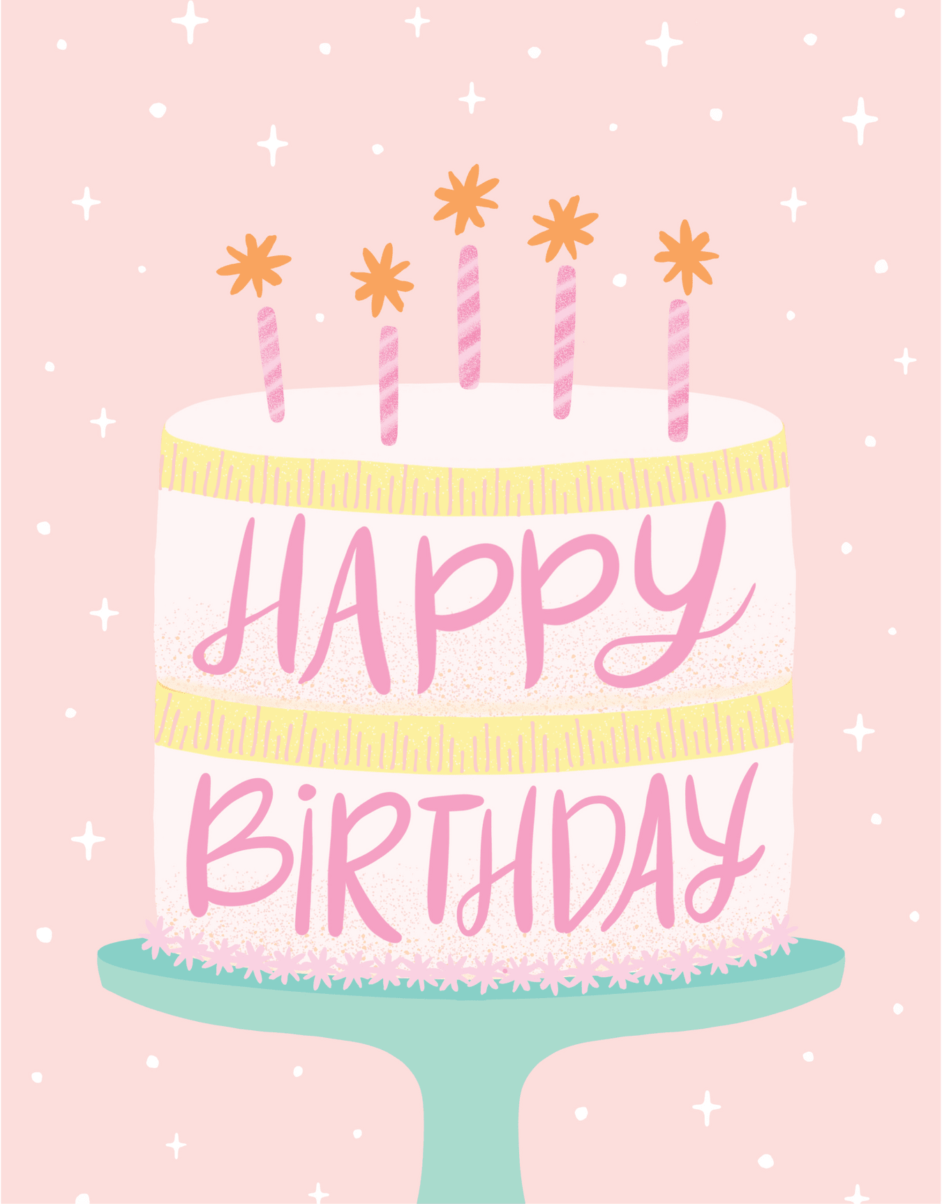 Confetti Cake Birthday