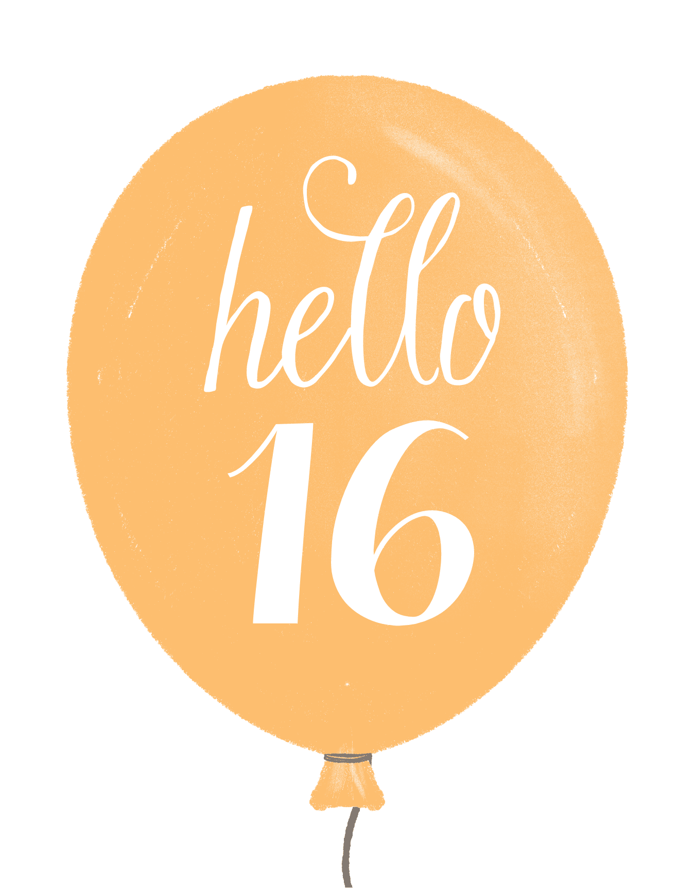 Custom Number Birthday Balloon