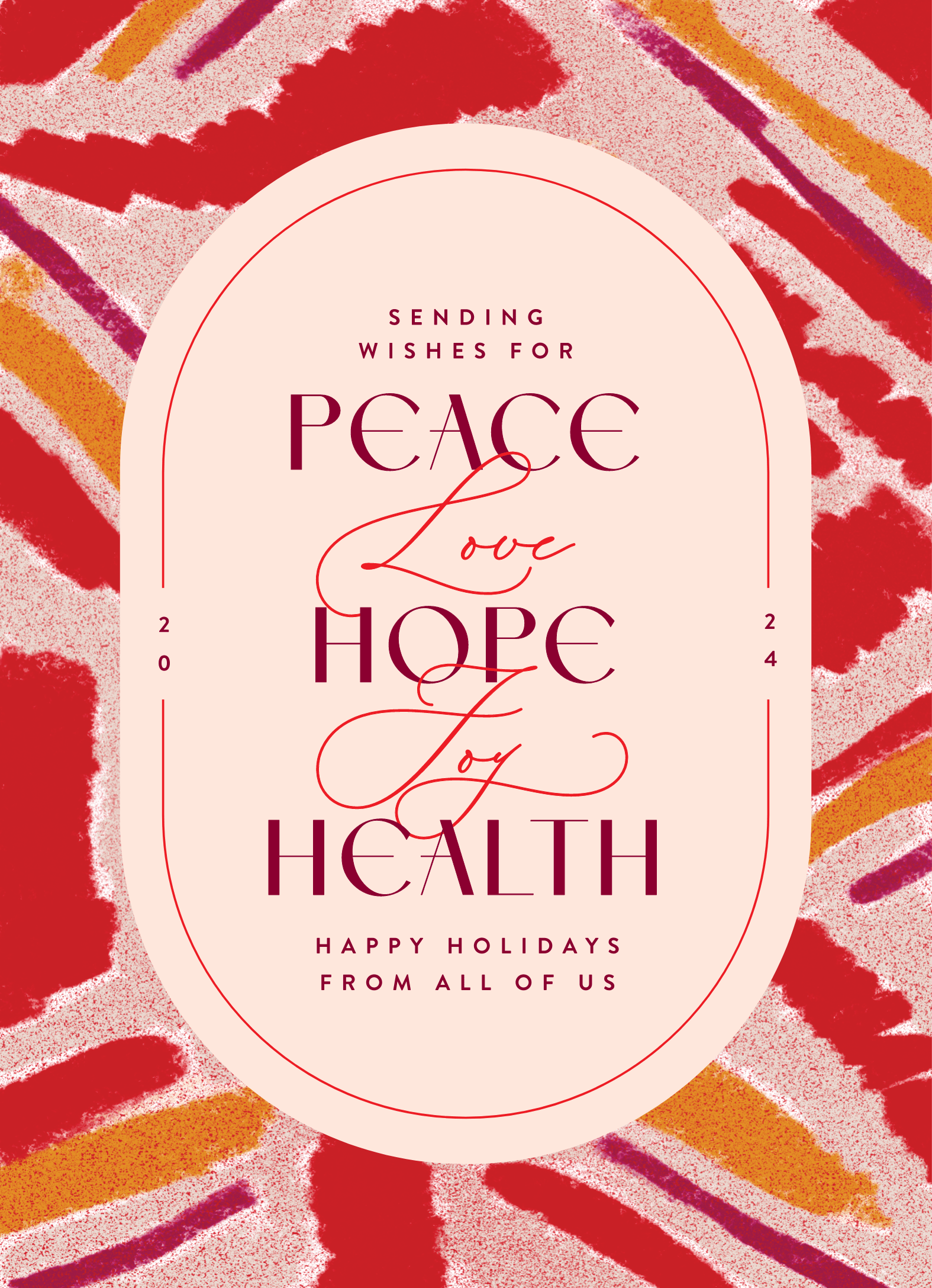 Abstract Peace Hope Health