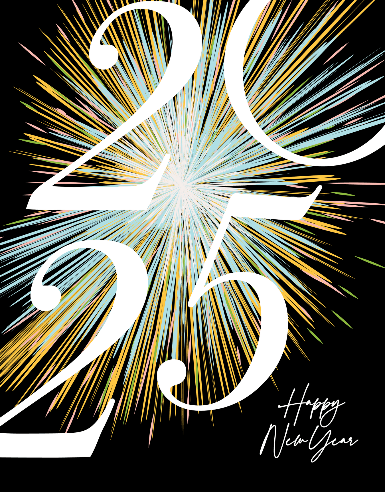 Colorful Burst 2025