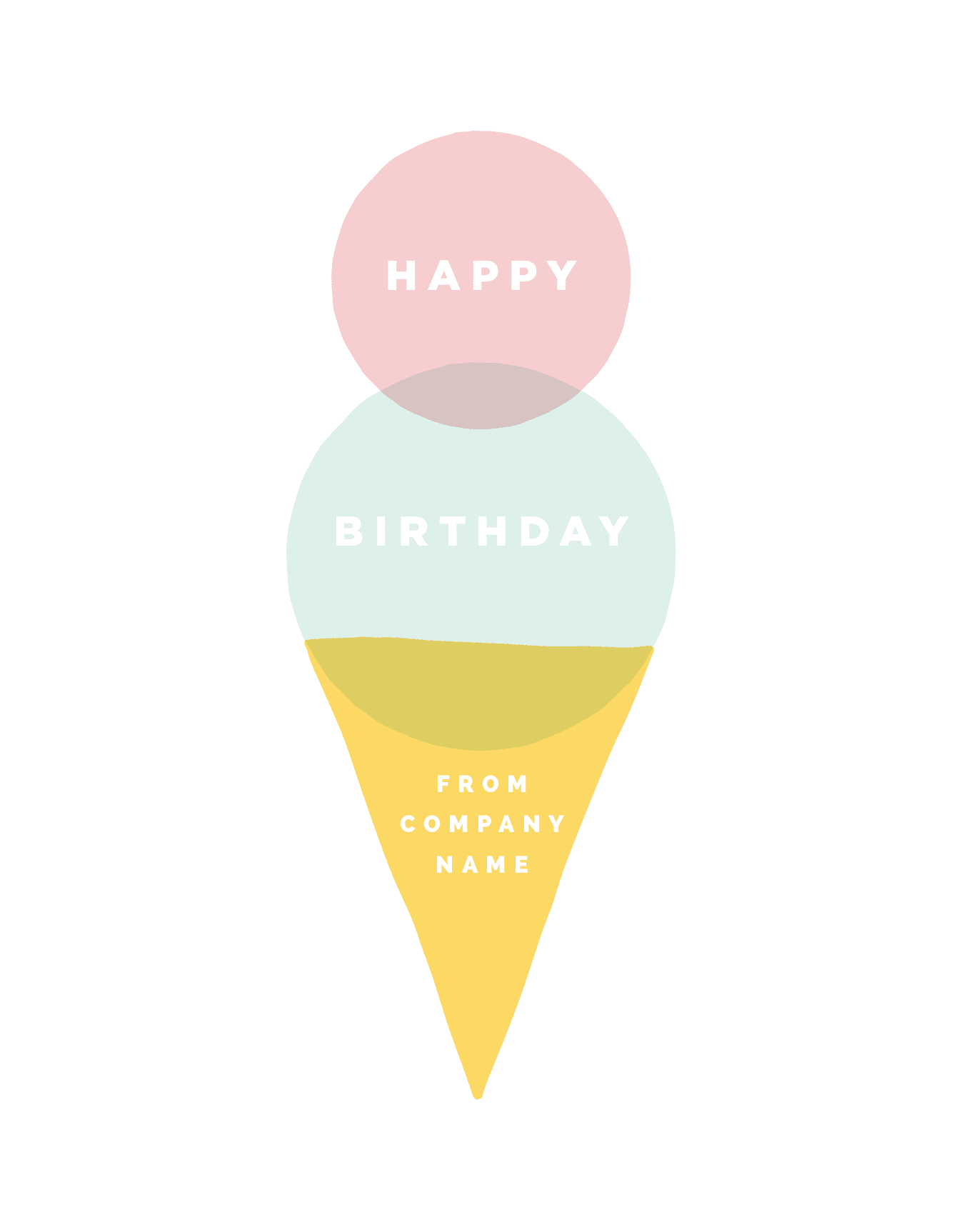 Birthday Cone