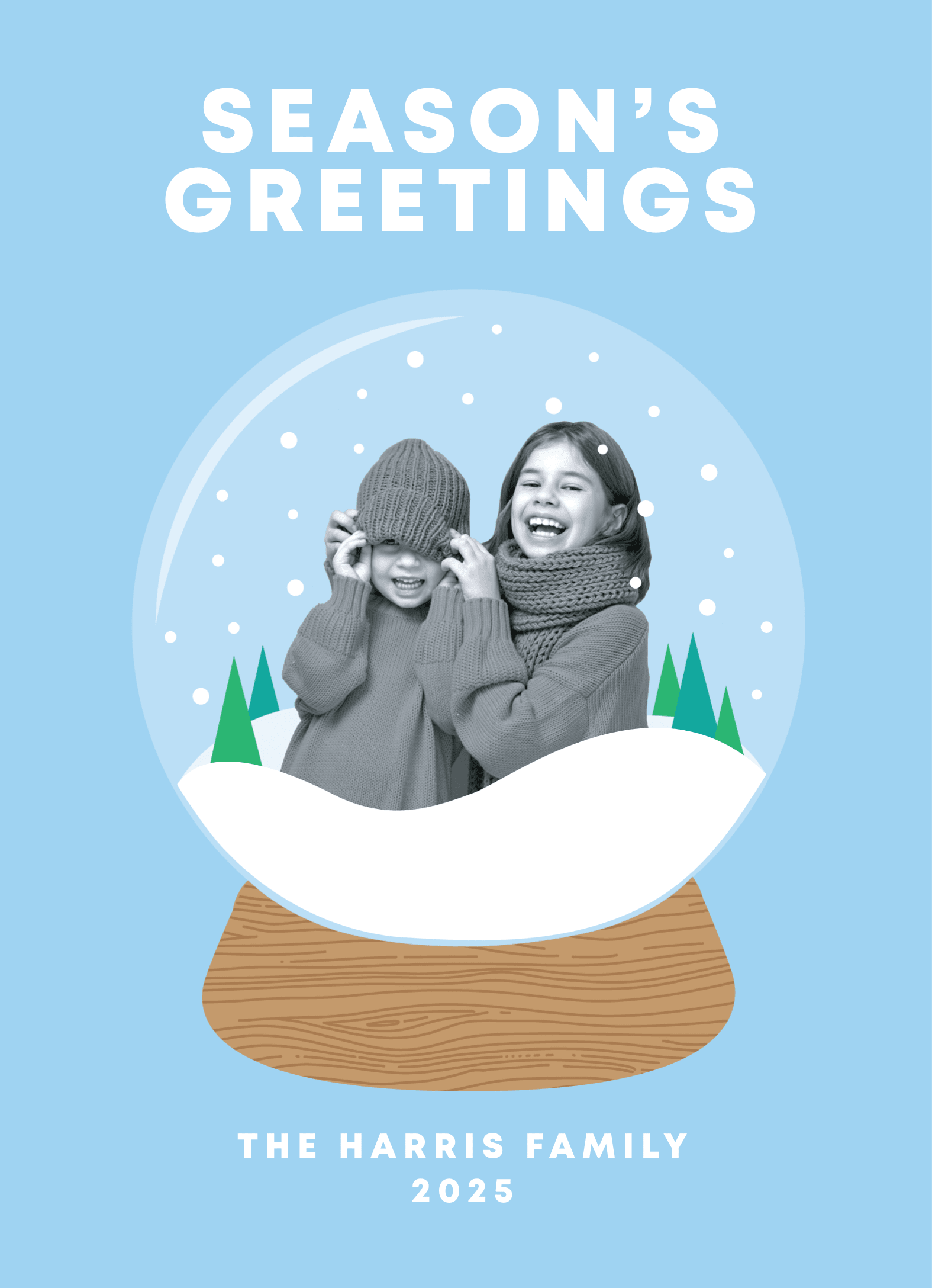 Snowy Snow Globe