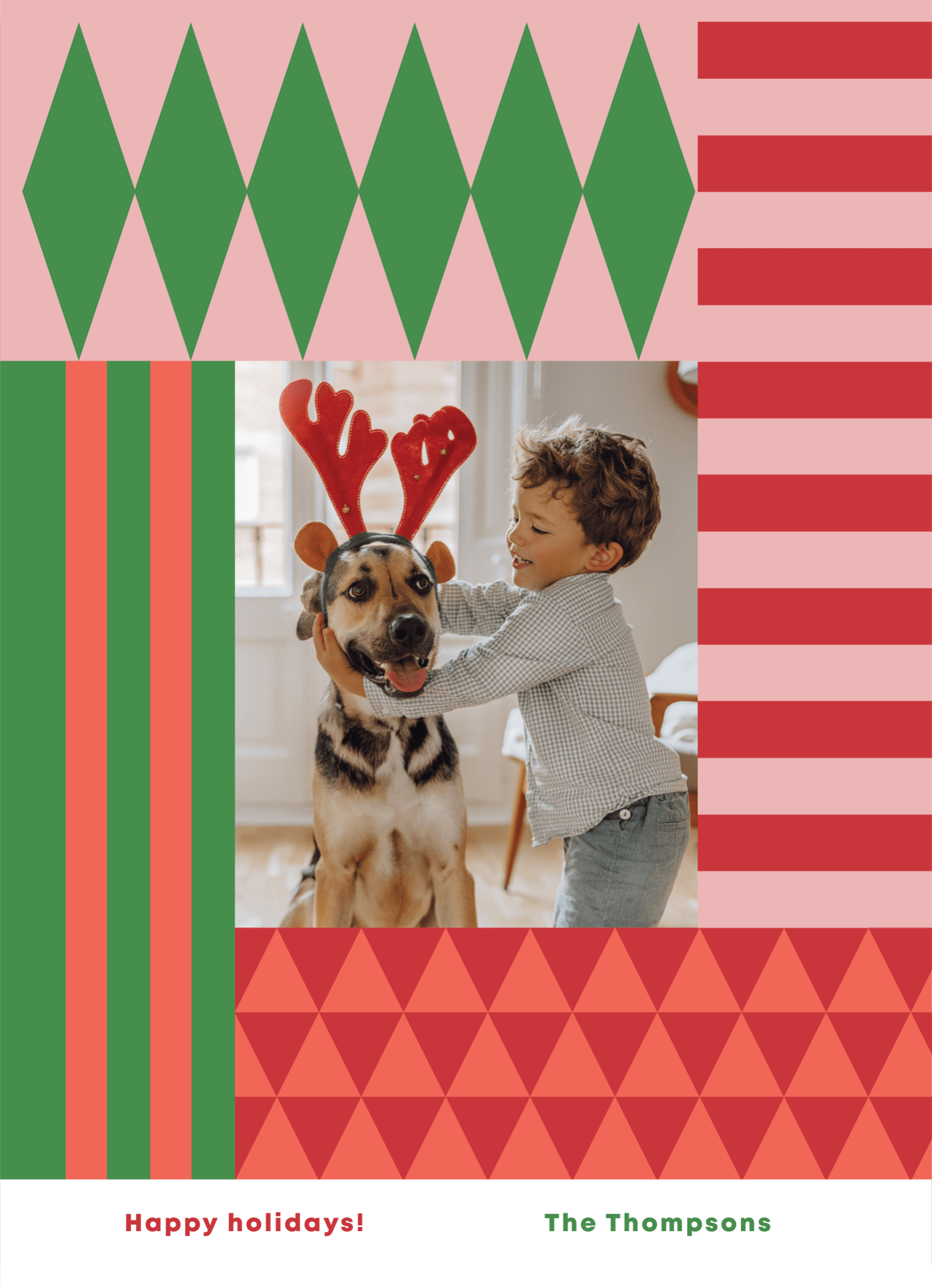 Festive Shapes Frame