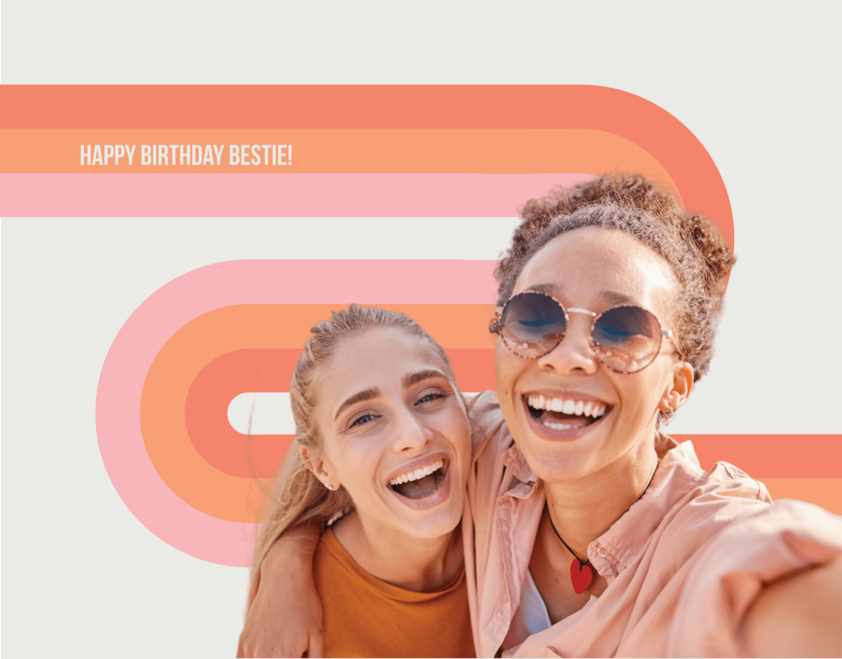 Retro Stripes Birthday
